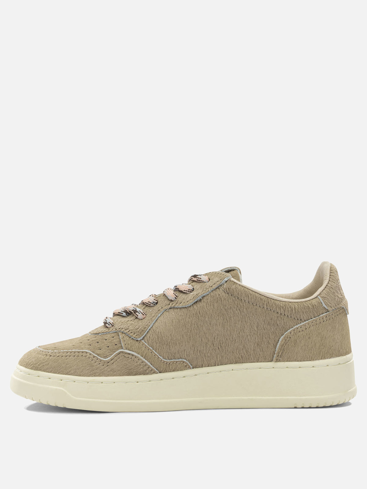 Autry Pony skin effect "Medalist Low" sneaker Beige - VIETTI