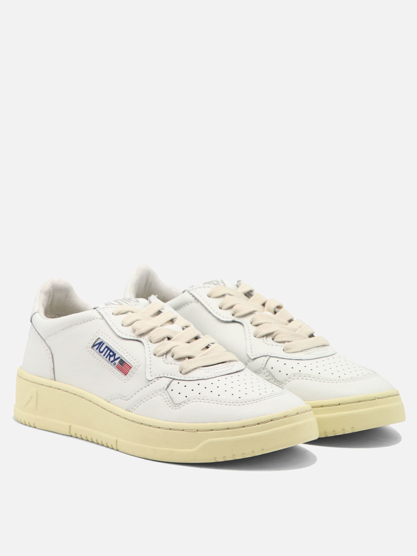Sneaker basse 100% cow leather - 100% rubber  Bianco - Autry Donna | PDP | VIETTI Online Store | Zoom-Modal_2
