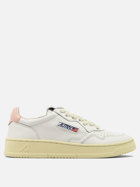 Low top sneakers 100% leather - 100% rubber  Pink - Autry Women | PLP | VIETTI Online Store 
