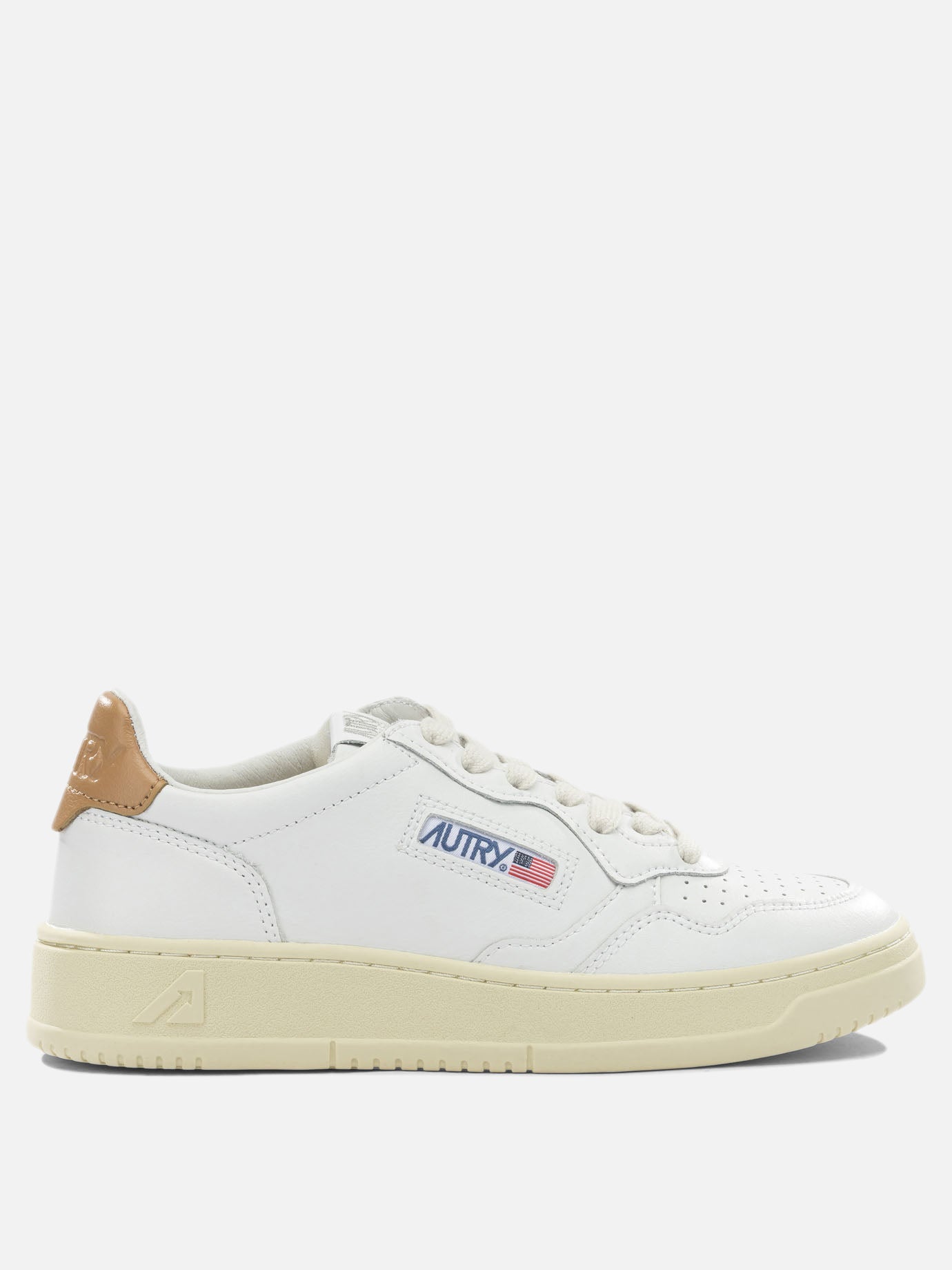 Low top sneakers 100% leather - 100% rubber  Orange - Autry Women | PDP | VIETTI Online Store | thumbnail