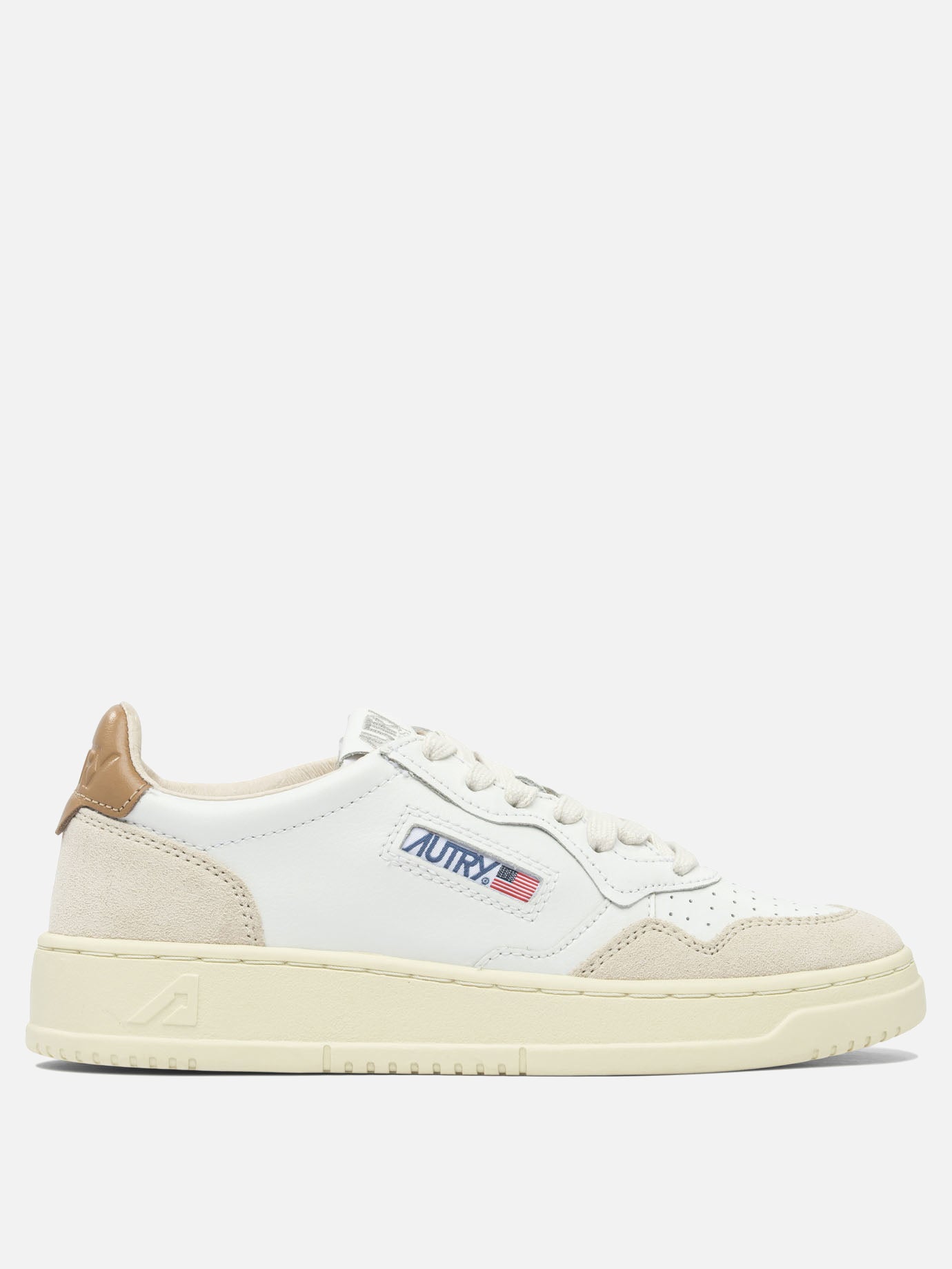 Low top sneakers 90% cow leather 10% nylon - 100% rubber  White - Autry Women | PDP | VIETTI Online Store | thumbnail