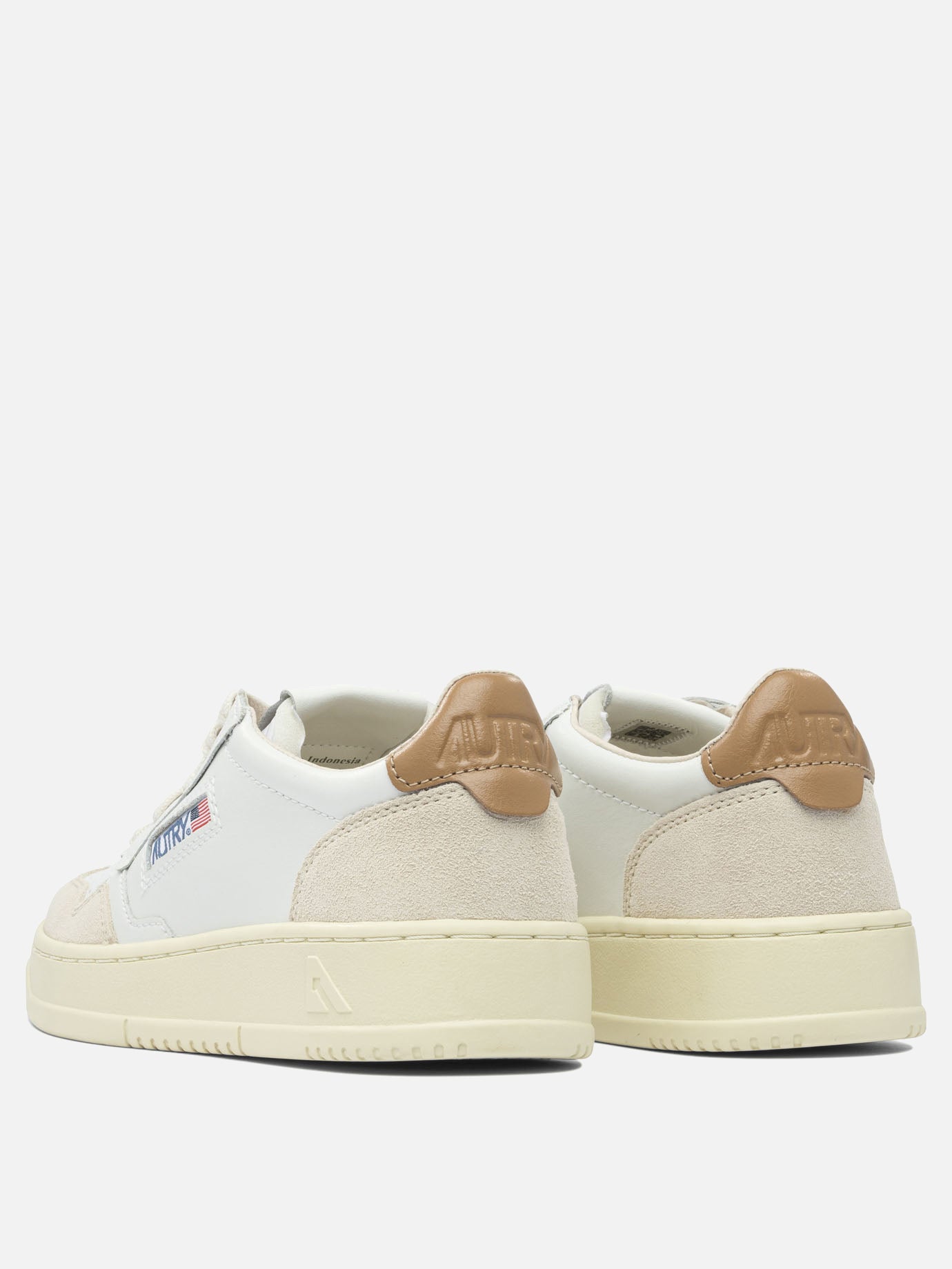 Low top sneakers 90% cow leather 10% nylon - 100% rubber  White - Autry Women | PDP | VIETTI Online Store | thumbnail_4