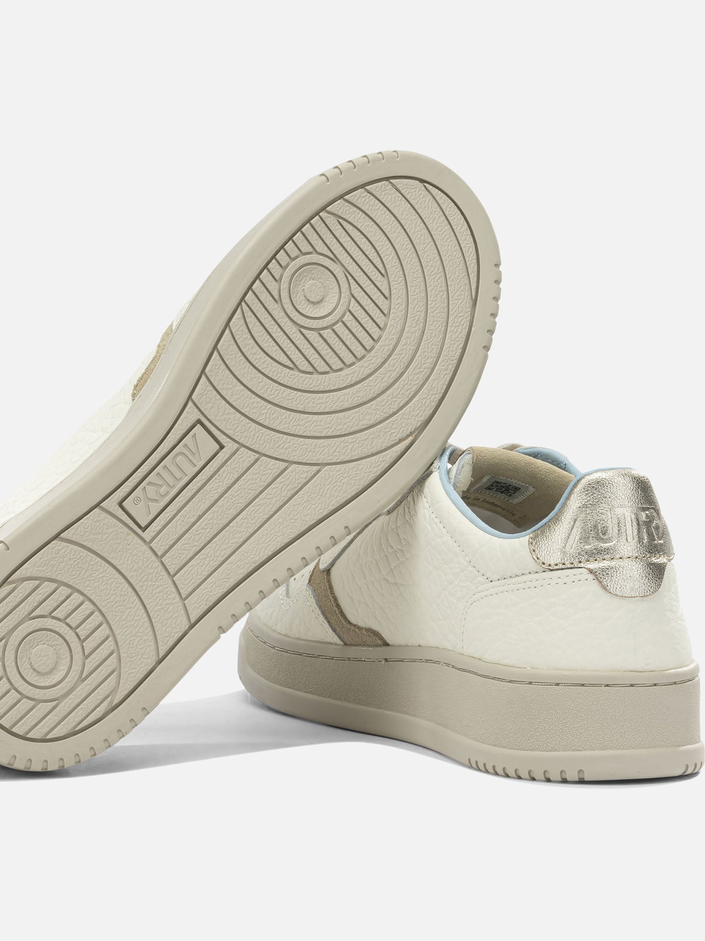 Sneaker basse 100% leather - 100% rubber  Beige - Autry Donna | PDP | VIETTI Online Store | thumbnail_5