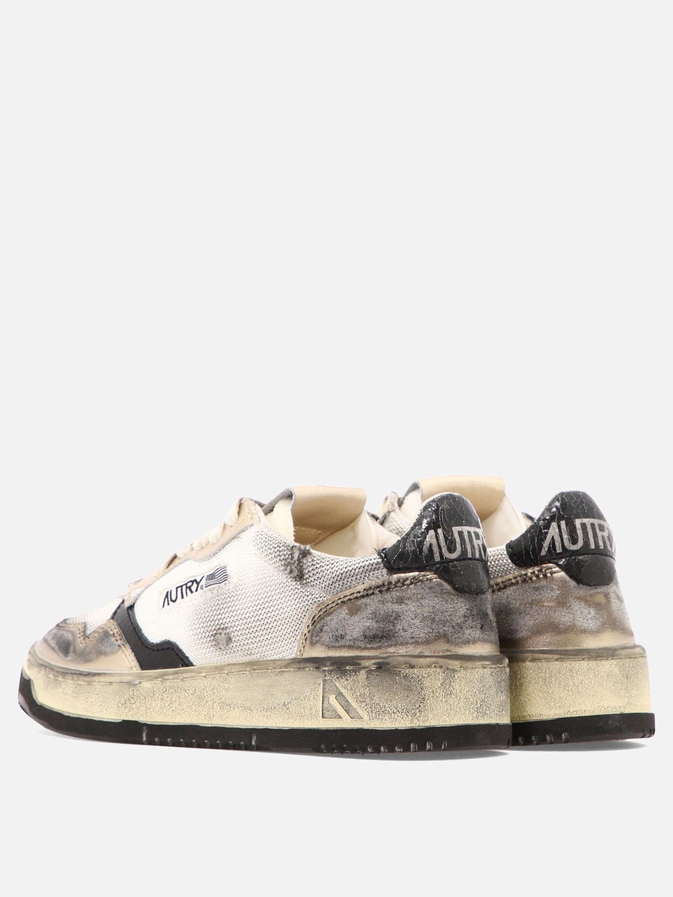 Sneaker basse 100% Leather  Oro - Autry Donna | PDP | VIETTI Online Store | Zoom-Modal_4
