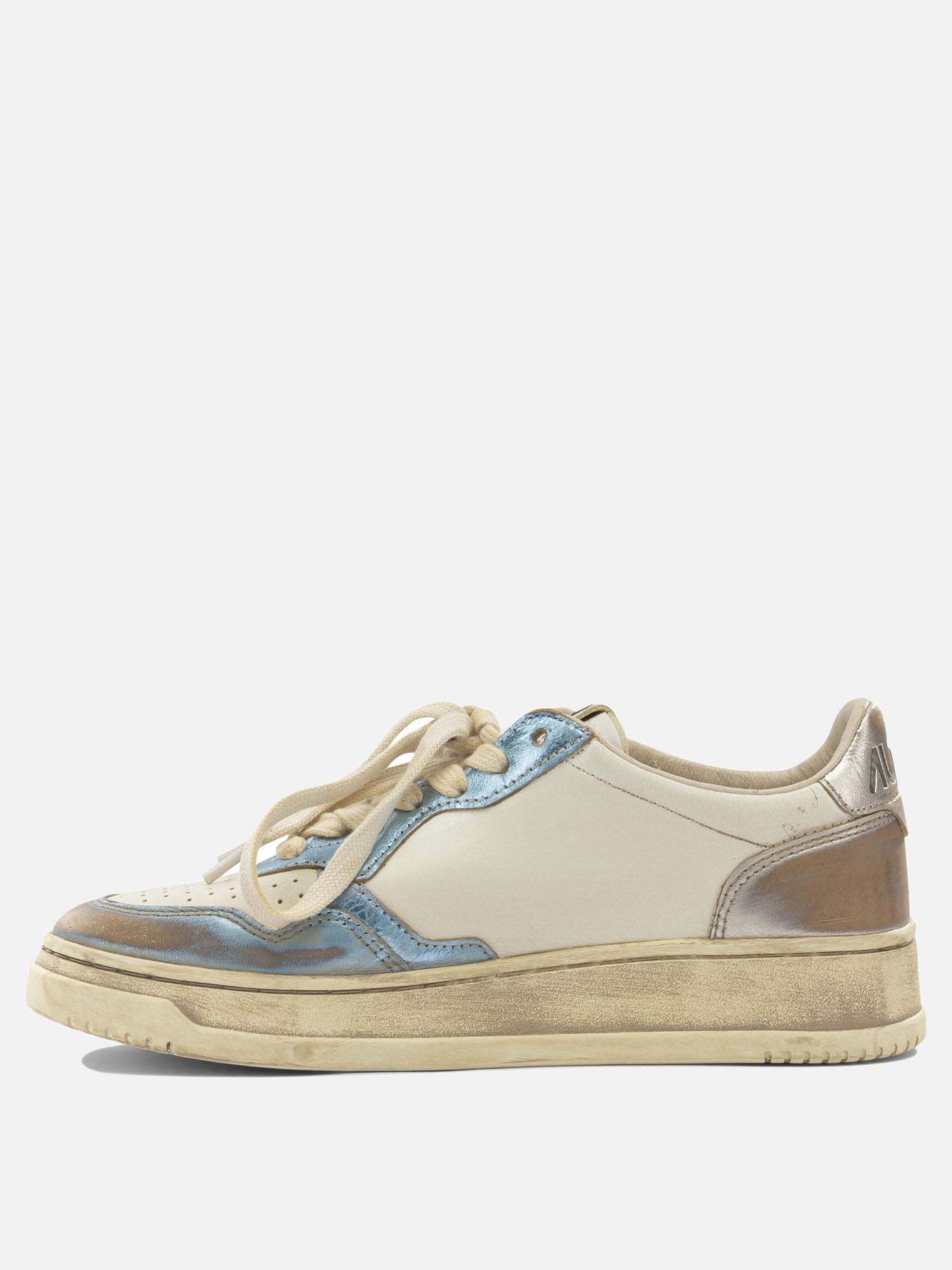Sneaker basse 55% cow leather 45% goat leather - 100% rubber  Azzurro - Autry Donna | PDP | VIETTI Online Store | Zoom-Modal_3
