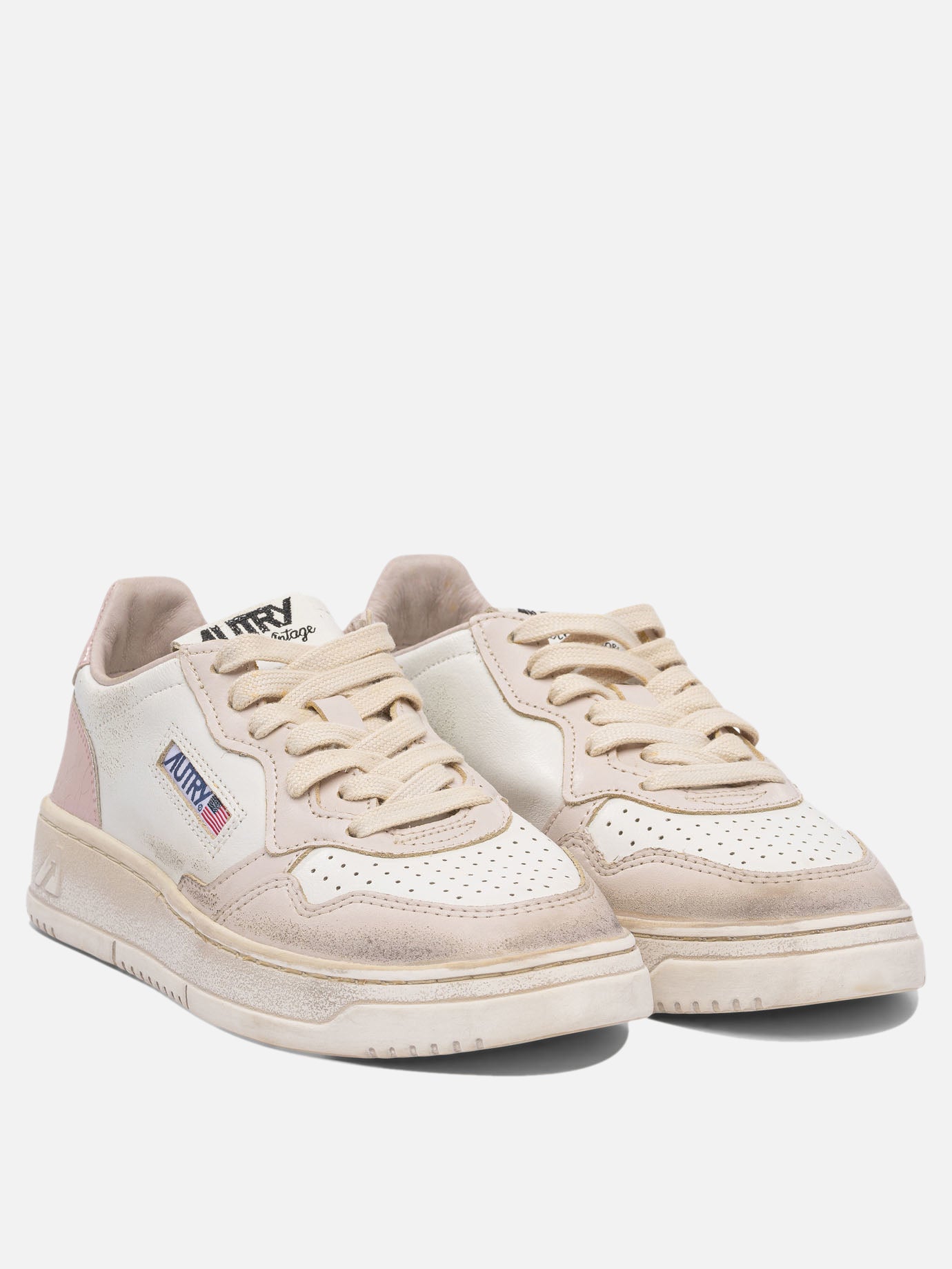 Sneaker basse 100% cow leather - 100% rubber  Rosa - Autry Donna | PDP | VIETTI Online Store | Zoom-Modal_2
