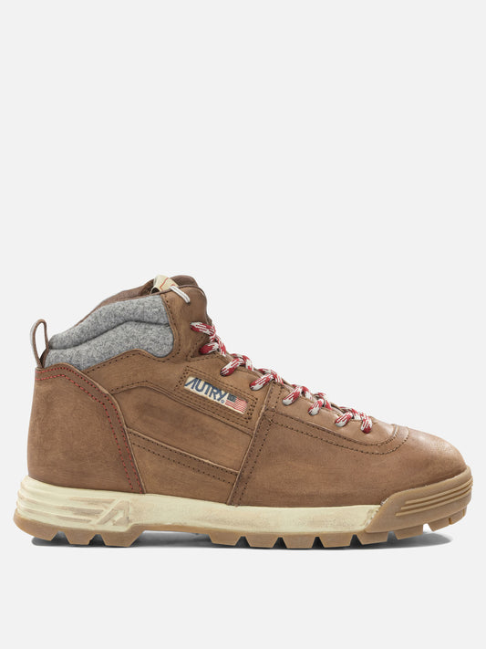 Autry "Malga" combat boots Brown

