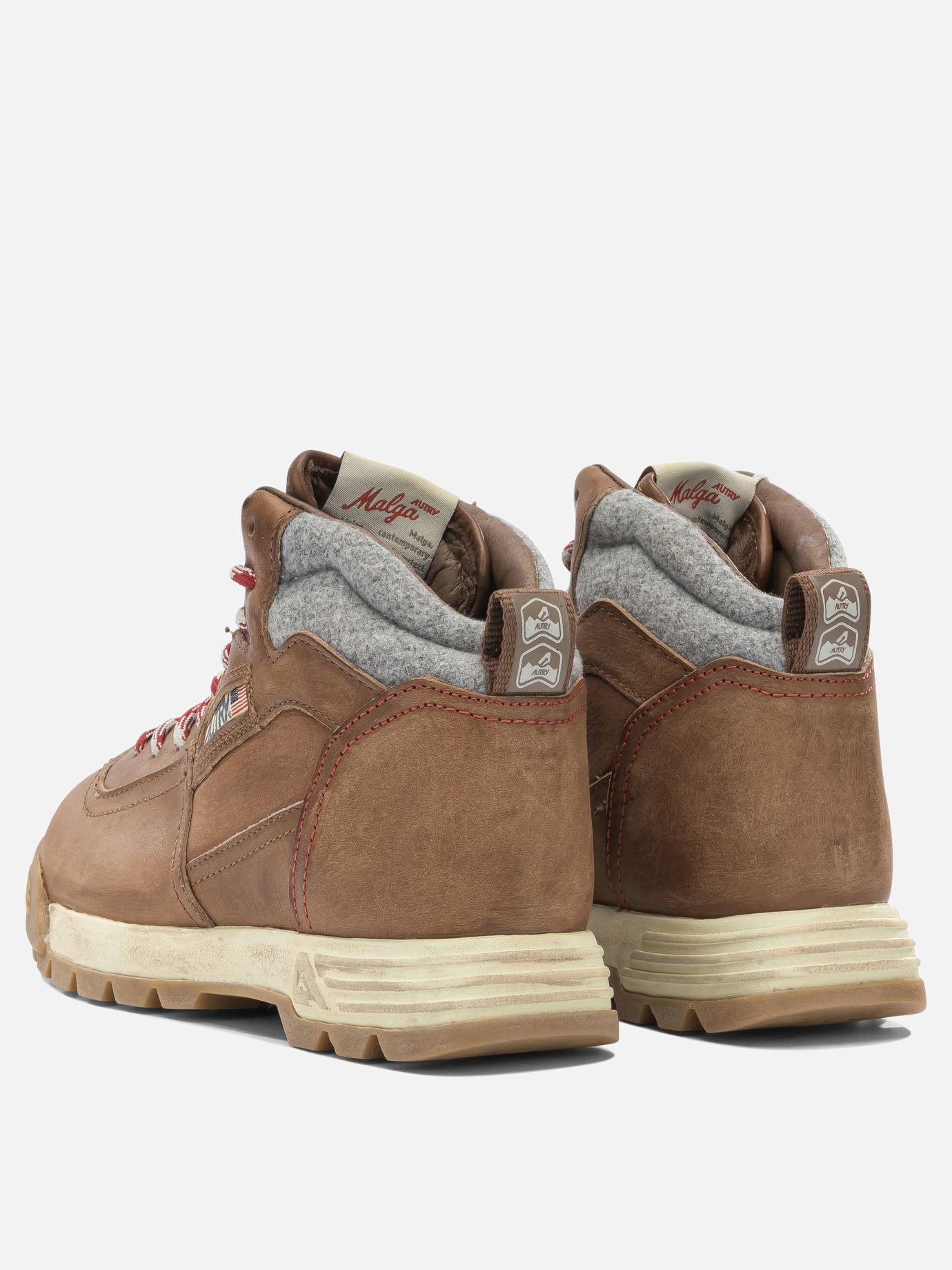 Anfibi 83% cow leather 17% polyester - 60% phylon 40% rubber  Marrone - Autry Donna | PDP | VIETTI Online Store | thumbnail_4