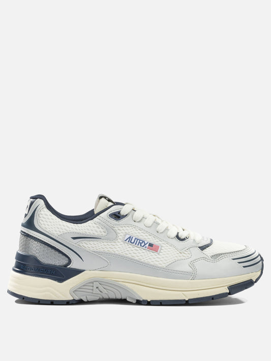 Low top sneakers 50% leather 50% mesh - 100% rubber  Silver - Autry Men | PLP | VIETTI Online Store 
