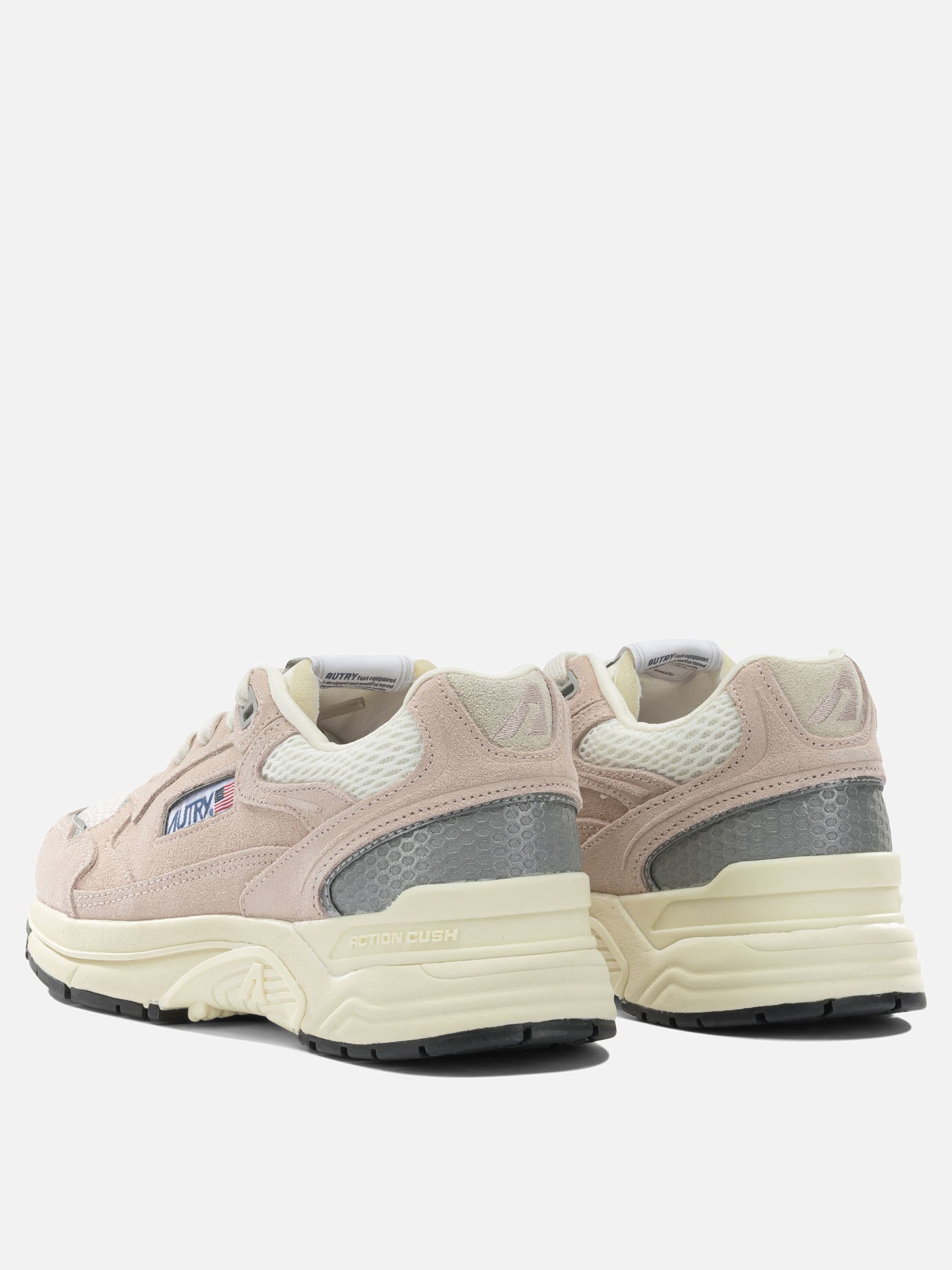 Low top sneakers 70% cow leather 15% polyester 10% nylon 5% polyurethane - 40% phylon 40% rubber 20% thermoplastic polyurethane  Pink - Autry Women | PDP | VIETTI Online Store | Zoom-Modal_4
