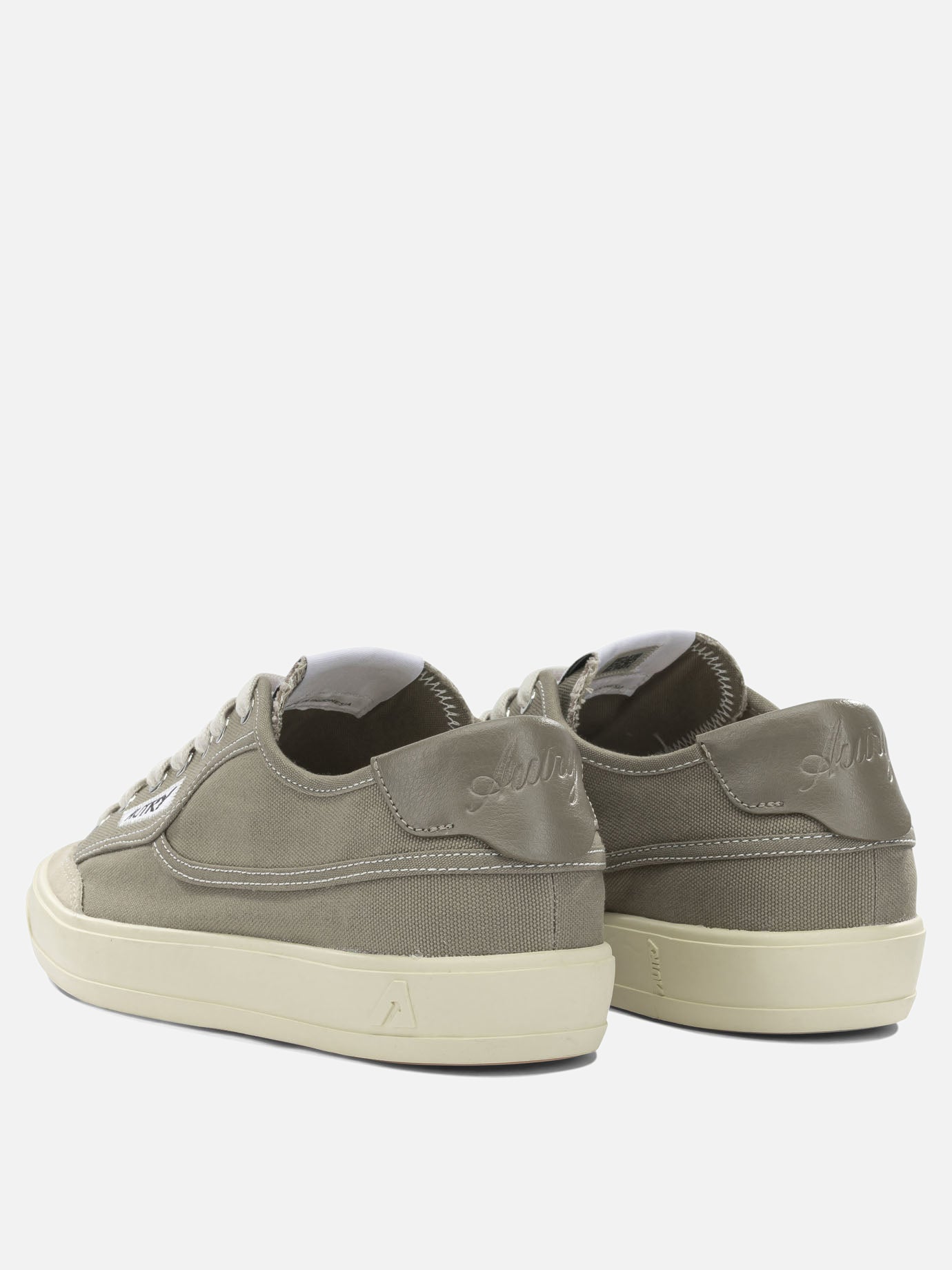 Low top sneakers 70% canvas 30% suede cow leather - 100% rubber  Green - Autry Men | PDP | VIETTI Online Store | thumbnail_4