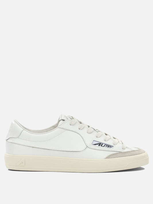 Low top sneakers 90% leather 10% nylon - 100% rubber  White - Autry Women | VIETTI Online Store 
