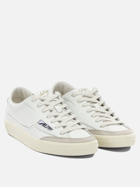 Low top sneakers 90% leather 10% nylon - 100% rubber  White - Autry Women | VIETTI Online Store | 2
