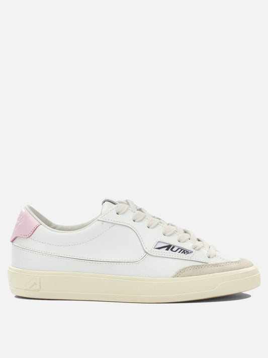 Low top sneakers 90% leather 10% nylon - 100% rubber  Pink - Autry Women | VIETTI Online Store 
