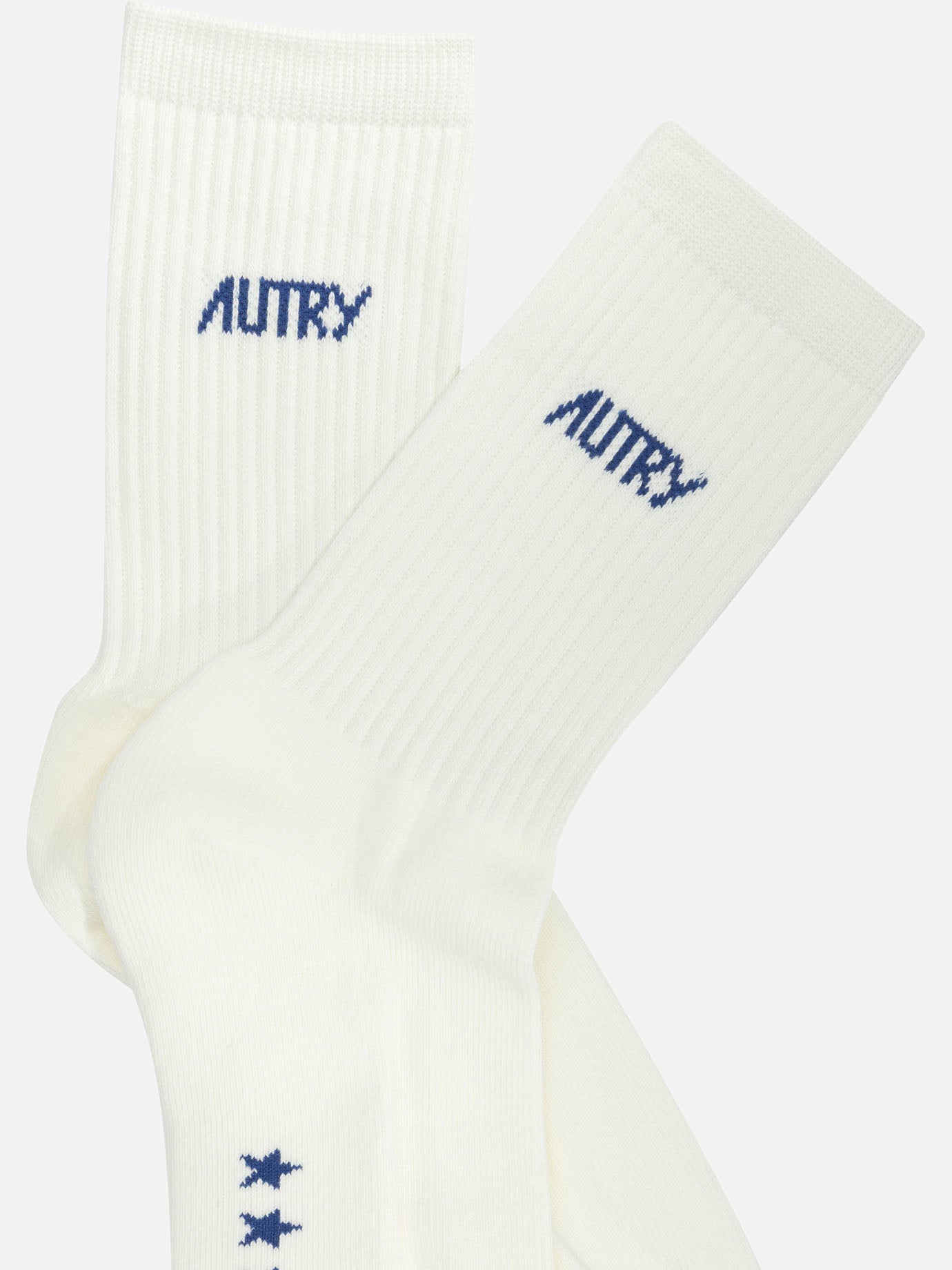 Sport socks 83% cotton 15% polyester 2% spandex  White - Autry Men | PDP | VIETTI Online Store | thumbnail_2
