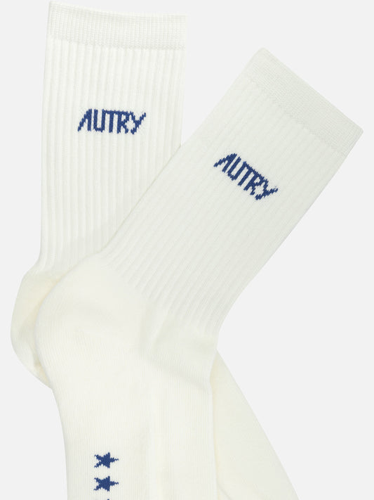 Sport socks 83% cotton 15% polyester 2% spandex  White - Autry Men | PLP | VIETTI Online Store | 2
