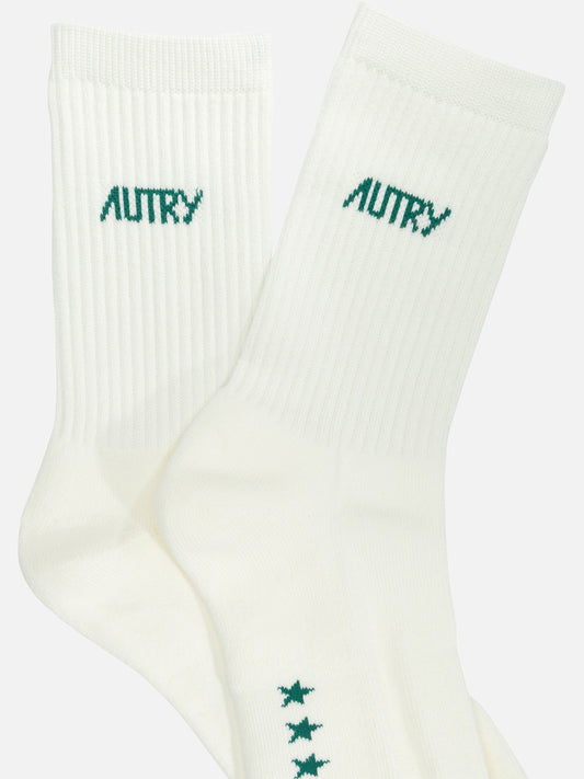 Sport socks 83% cotton 15% polyester 2% spandex  White - Autry Men | PDP | VIETTI Online Store | 2
