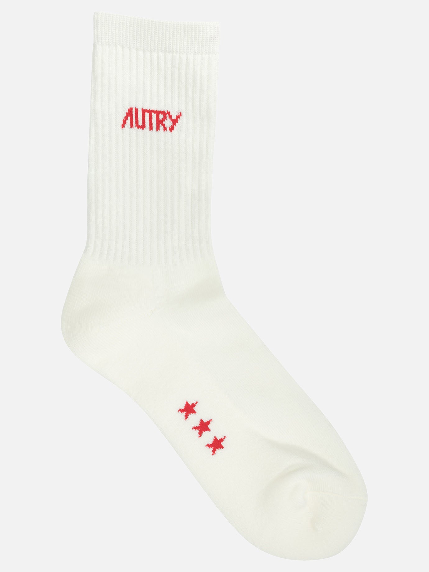 Sport socks 83% cotton 15% polyester 2% spandex  White - Autry Men | PDP | VIETTI Online Store | thumbnail