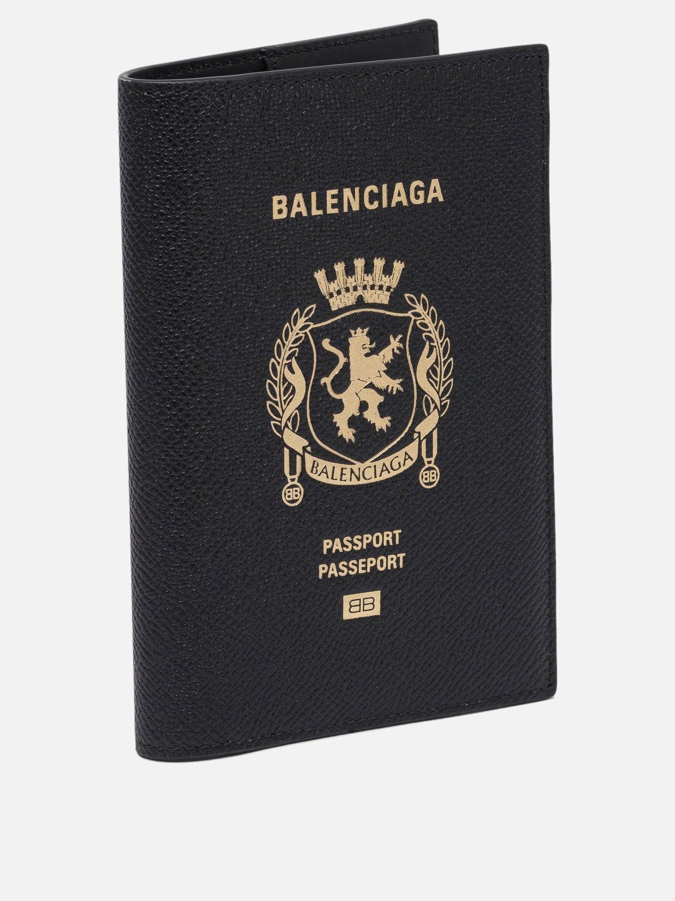 Portacarte 70% calf leather 15% cellulose fiber 15% polyurethane  Nero - Balenciaga Uomo | PDP | VIETTI Online Store | Zoom-Modal_2
