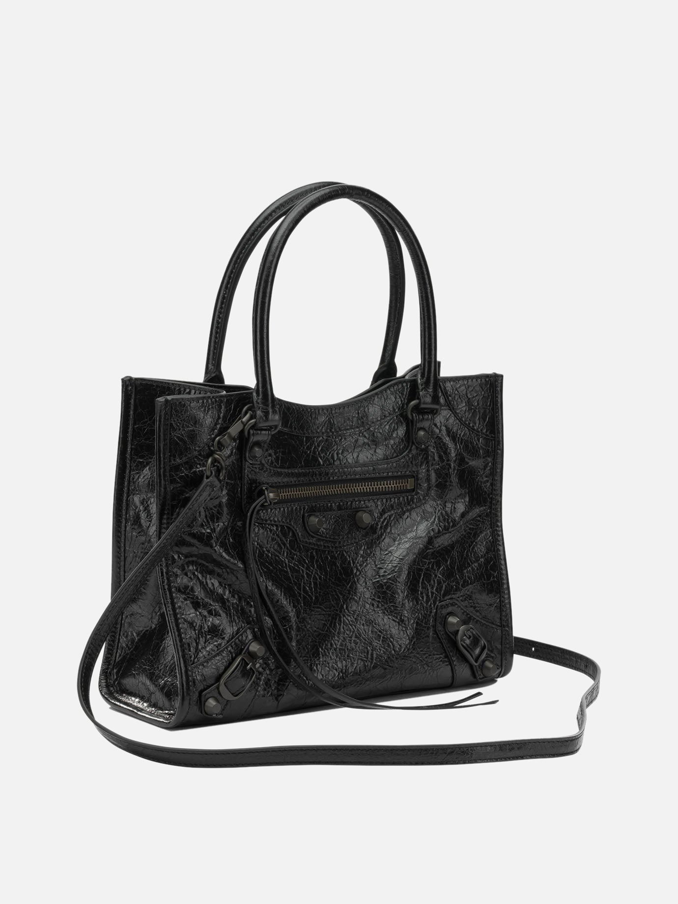 Small bags 100% lamb leather  Black - Balenciaga Women | PDP | VIETTI Online Store | thumbnail_2