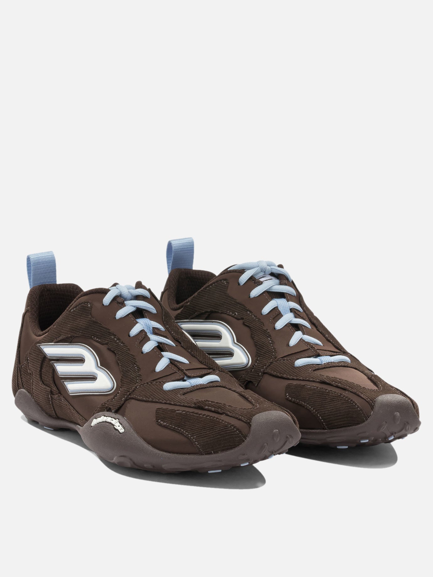 Sneaker basse 48% polyester 31% recycled cotton 21% cotton  Marrone - Balenciaga Donna | PDP | VIETTI Online Store | thumbnail_2