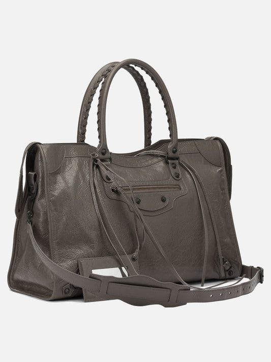Large bags 85% lamb leather 10% cotton 5% plexiglas  Brown - Balenciaga Men | PDP | VIETTI Online Store | 2
