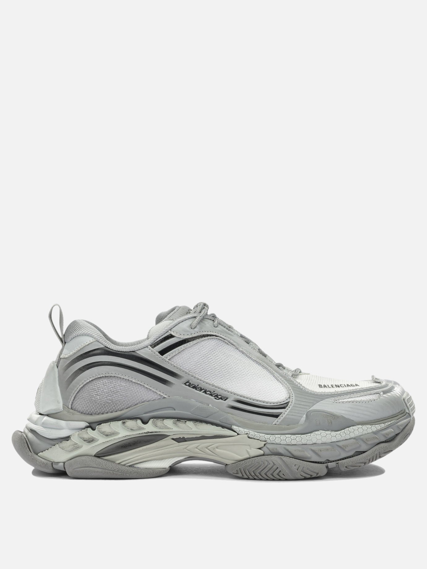 Low top sneakers 60% polyurethane 40% polyester  Grey - Balenciaga Men | PDP | VIETTI Online Store | thumbnail