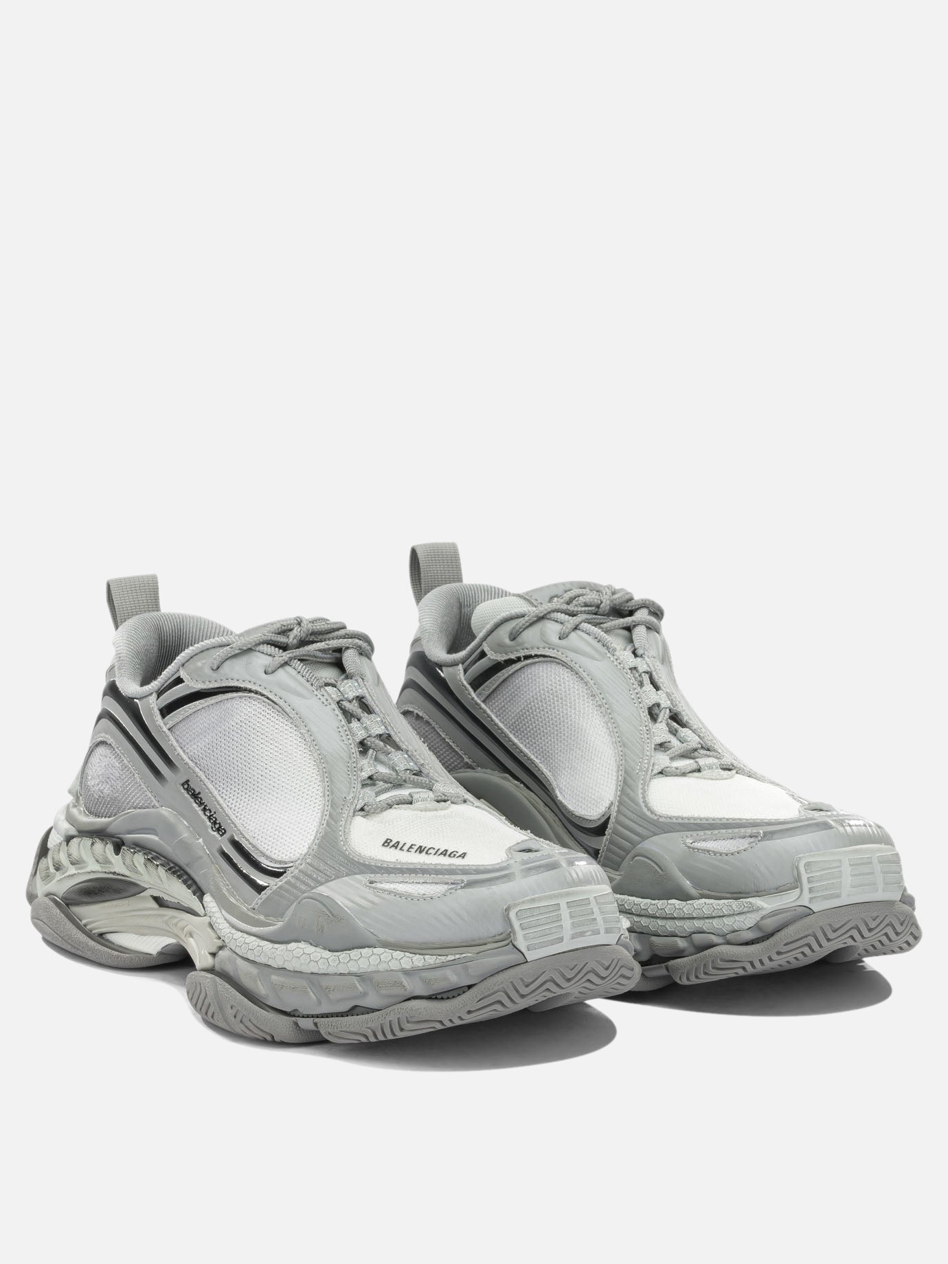 Low top sneakers 60% polyurethane 40% polyester  Grey - Balenciaga Men | PDP | VIETTI Online Store | Zoom-Modal_2
