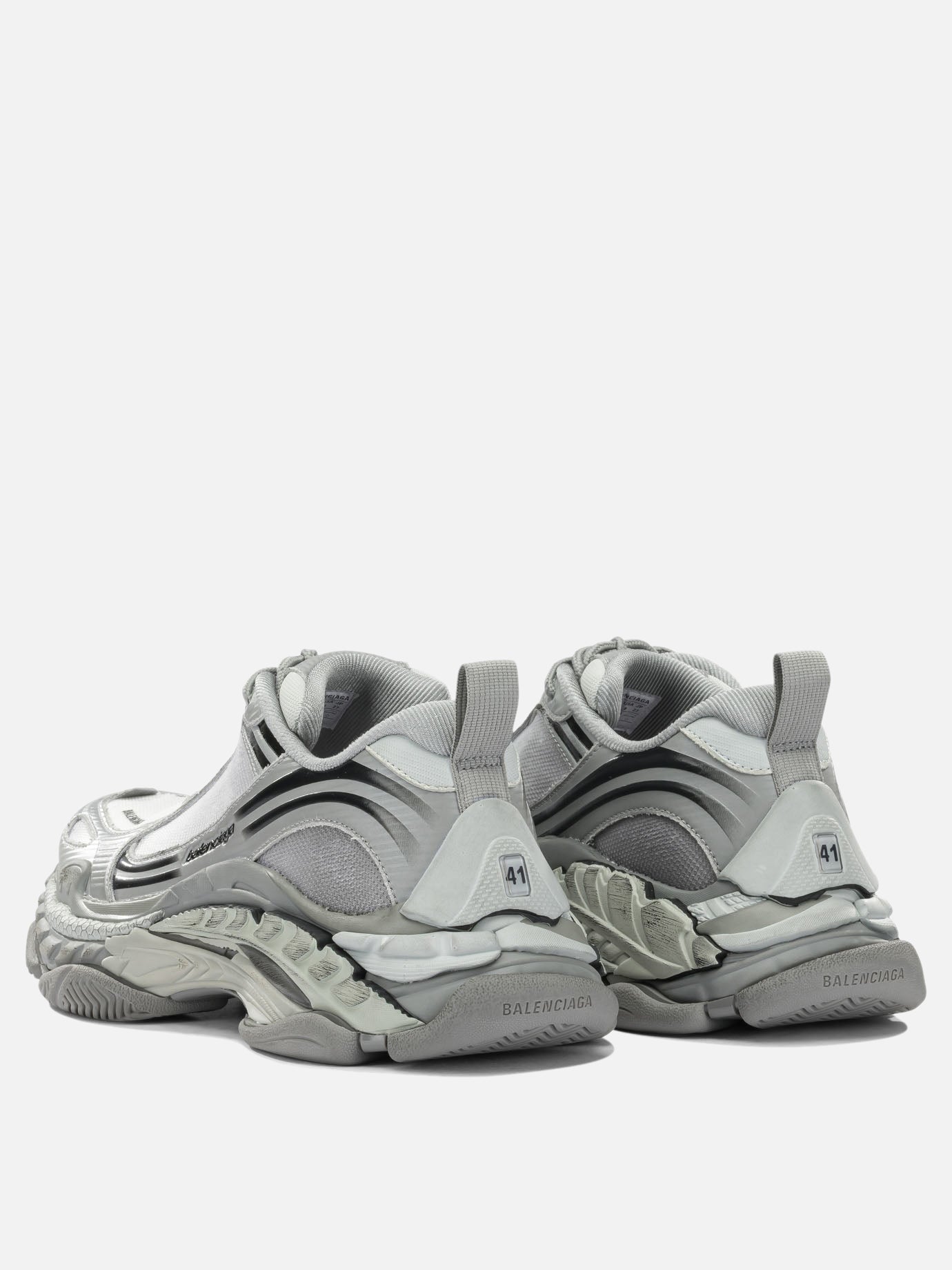 Low top sneakers 60% polyurethane 40% polyester  Grey - Balenciaga Men | PDP | VIETTI Online Store | Zoom-Modal_4

