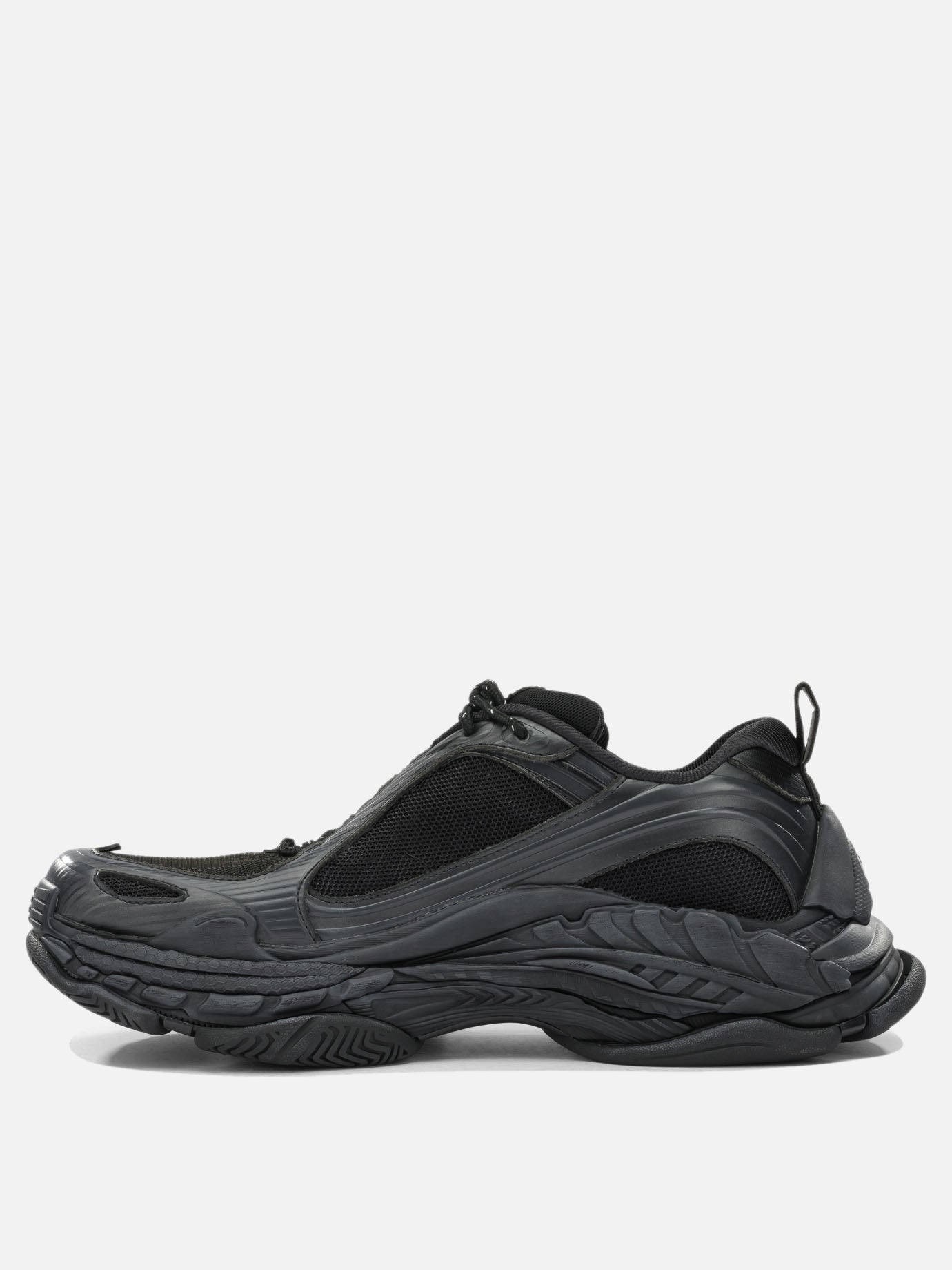 Low top sneakers 60% polyurethane 40% polyester  Black - Balenciaga Men | PDP | VIETTI Online Store | Zoom-Modal_3
