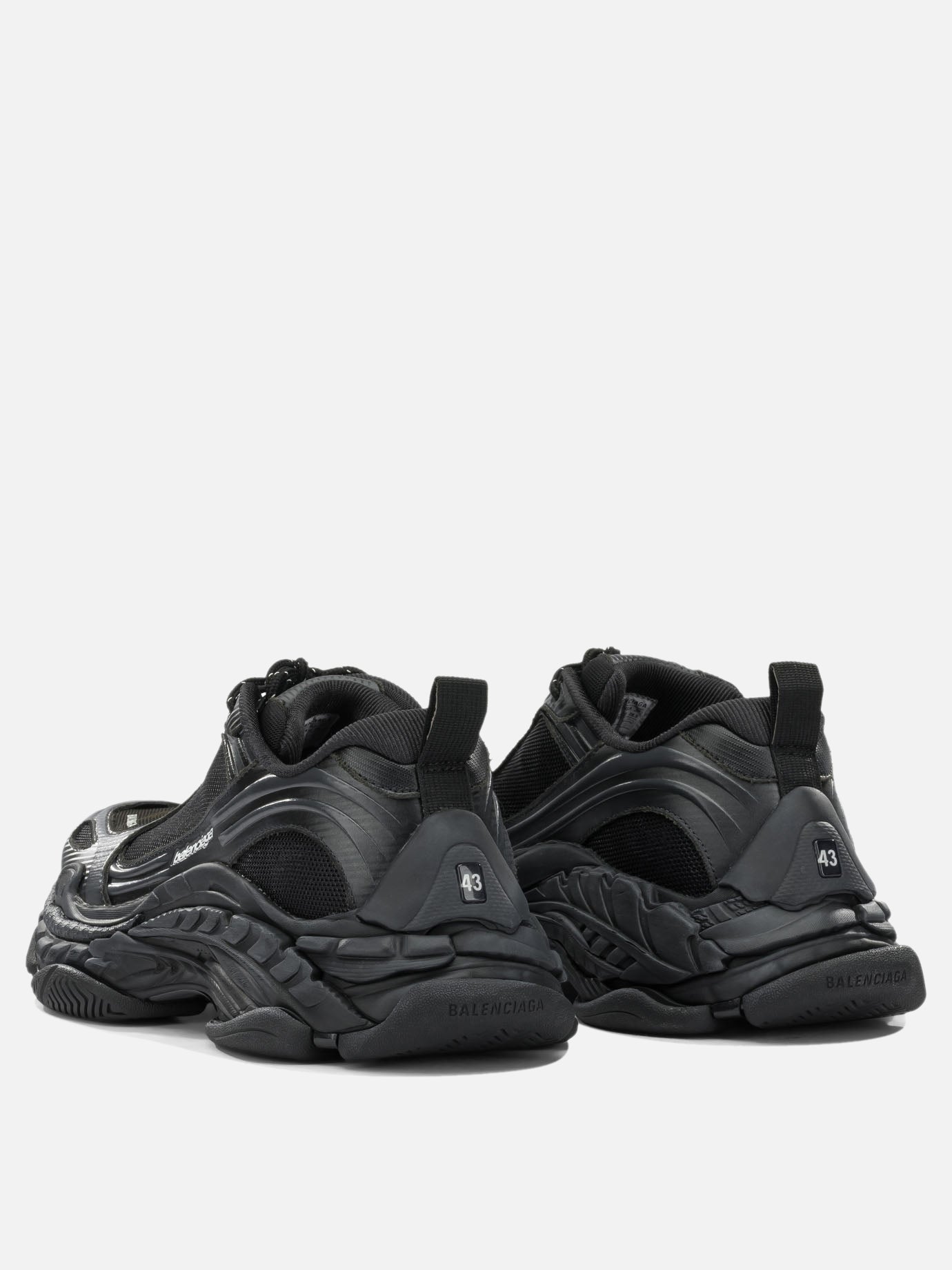 Low top sneakers 60% polyurethane 40% polyester  Black - Balenciaga Men | PDP | VIETTI Online Store | thumbnail_4