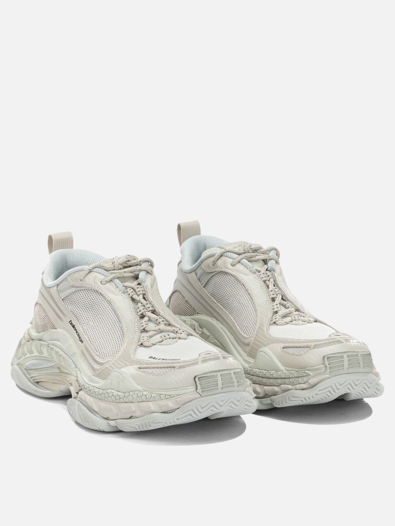 Low top sneakers 60% polyurethane 40% polyester - 100% rubber  White - Balenciaga Women | PDP | VIETTI Online Store | Zoom-Modal_2

