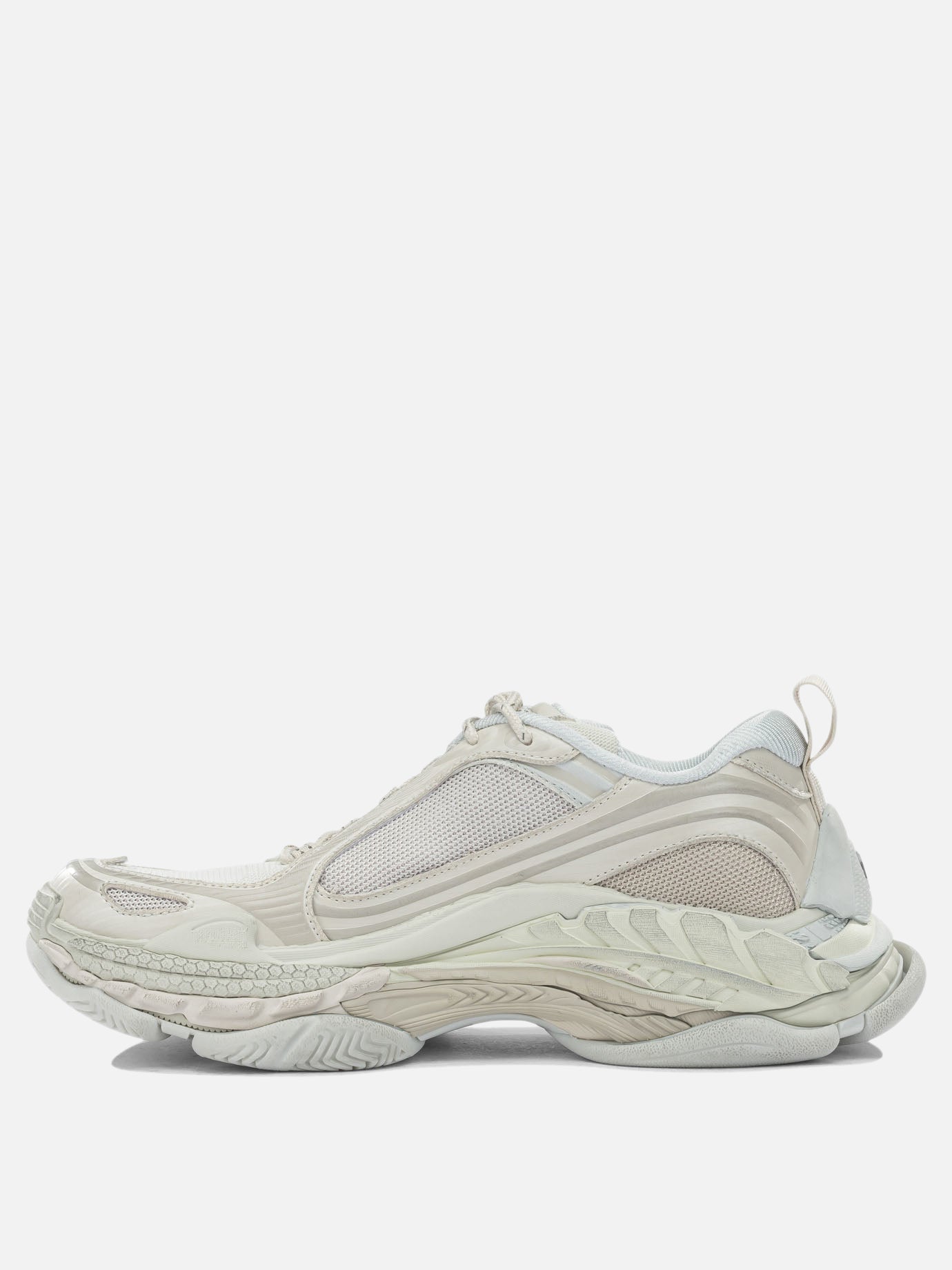 Low top sneakers 60% polyurethane 40% polyester - 100% rubber  White - Balenciaga Women | PDP | VIETTI Online Store | thumbnail_3