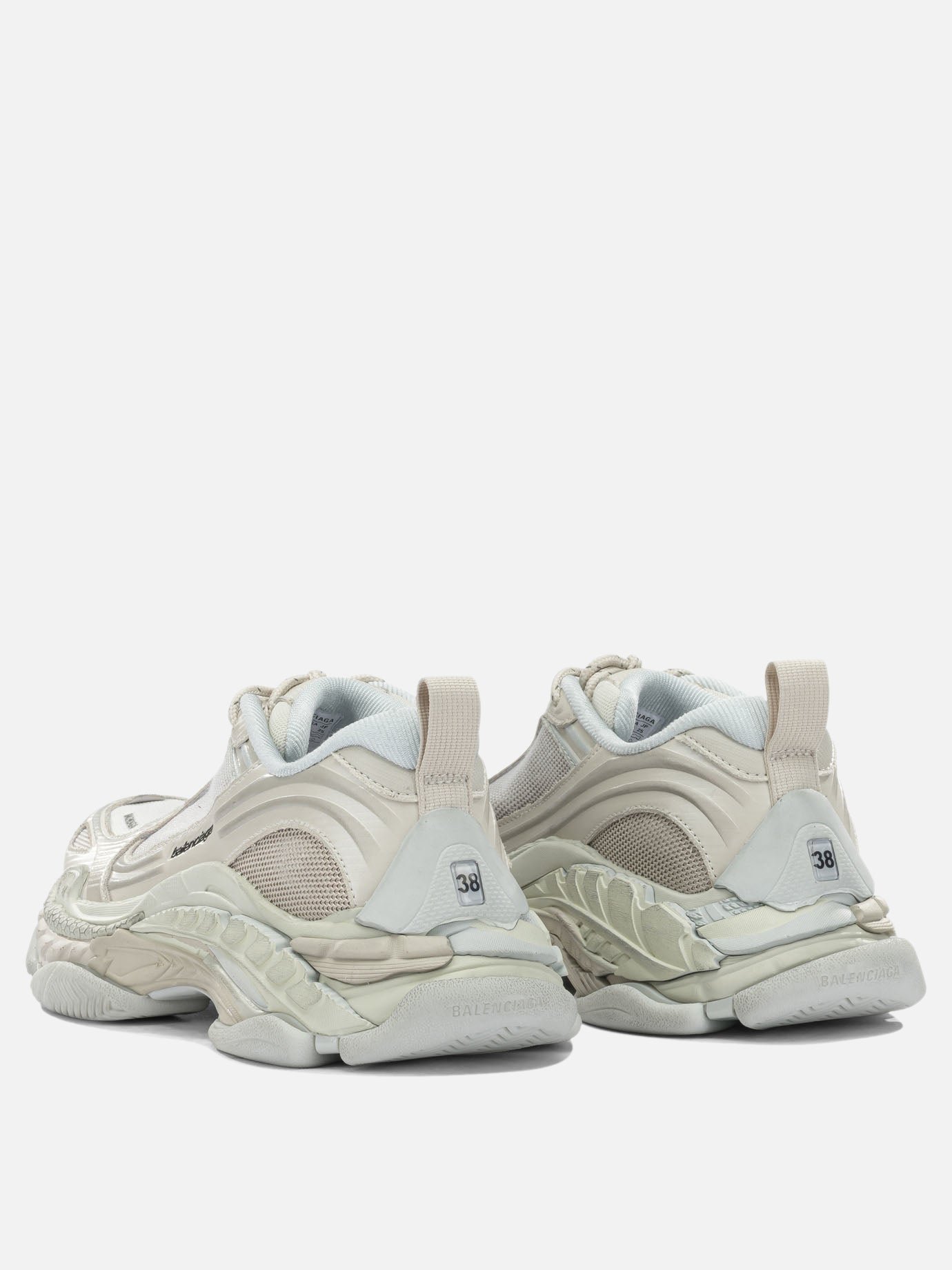 Low top sneakers 60% polyurethane 40% polyester - 100% rubber  White - Balenciaga Women | PDP | VIETTI Online Store | Zoom-Modal_4
