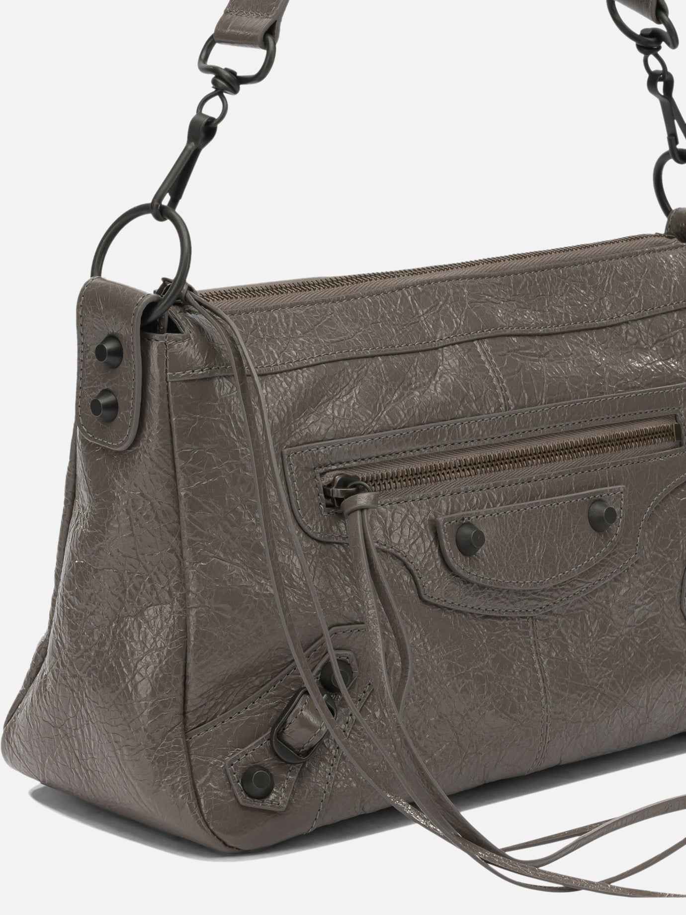 Medium bags 100% lamb leather  Grey - Balenciaga Men | PDP | VIETTI Online Store | thumbnail_4