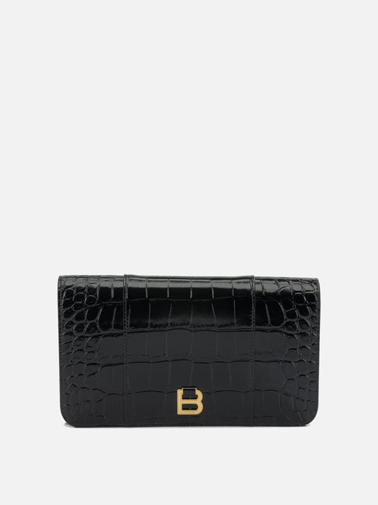 Pouch 100% calf leather  Black - Balenciaga Women | PLP | VIETTI Online Store 
