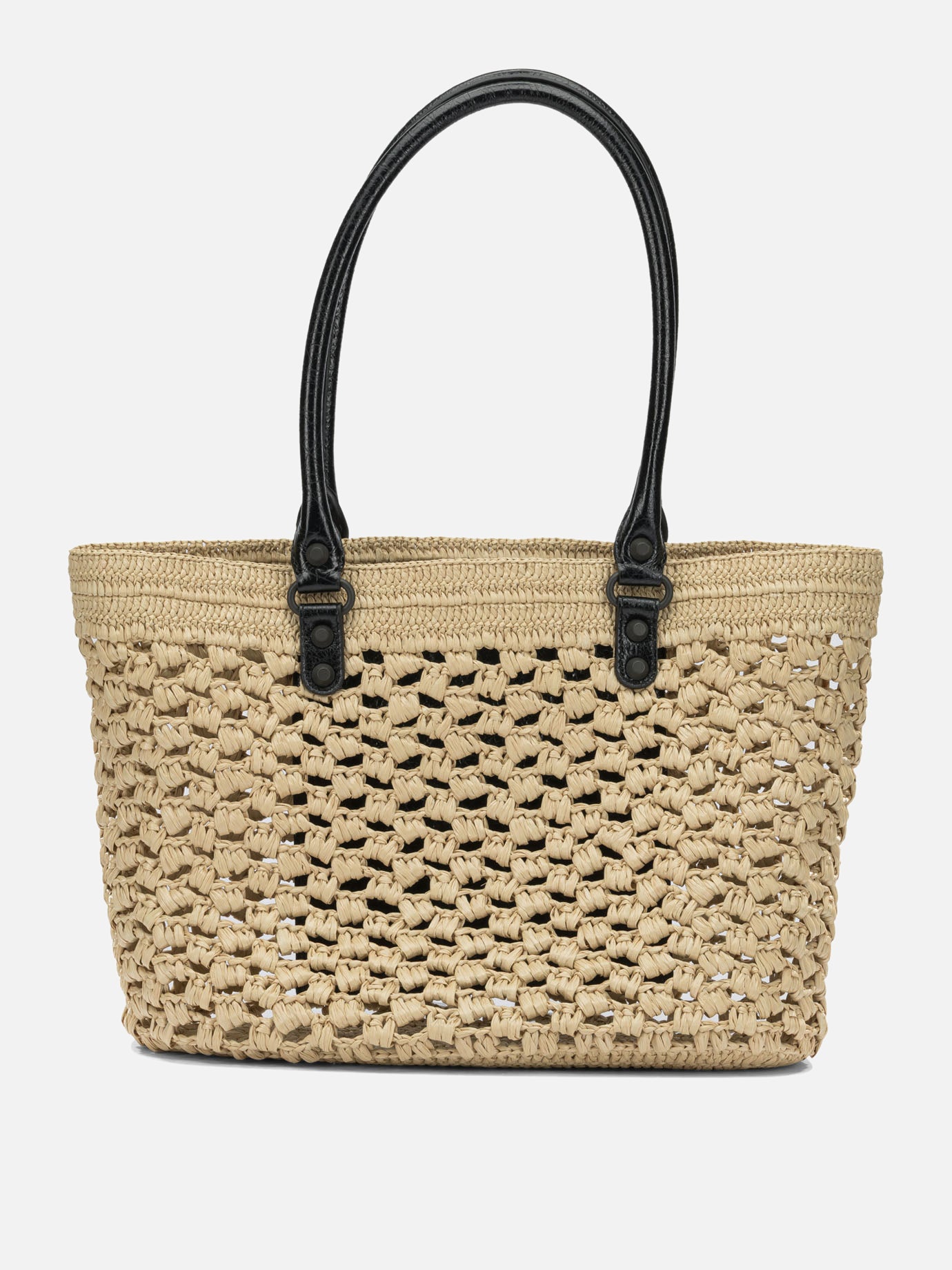 Medium bags 80% viscose 20% lamb leather  Beige - Balenciaga Women | PDP | VIETTI Online Store | thumbnail_3