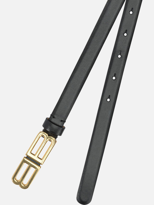 Leather belts 80% calf leather 19% zinc 1% laiton sans plomb  Black - Balenciaga Women | PDP | VIETTI Online Store | 2
