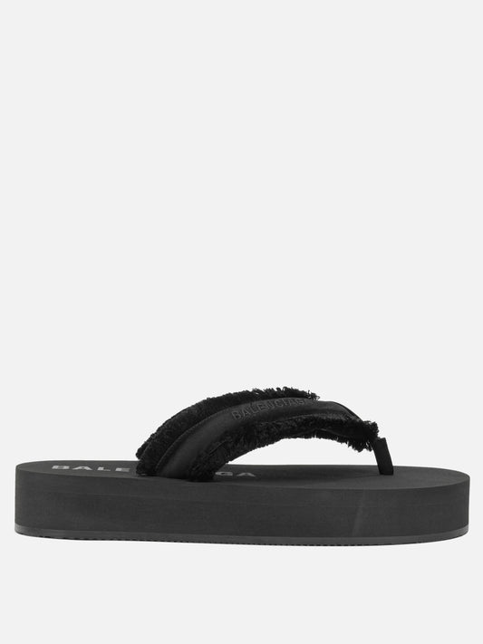 Balenciaga "Jet Leg" Low sandals Black

