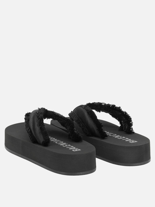 Balenciaga "Jet Leg" Low sandals Black

