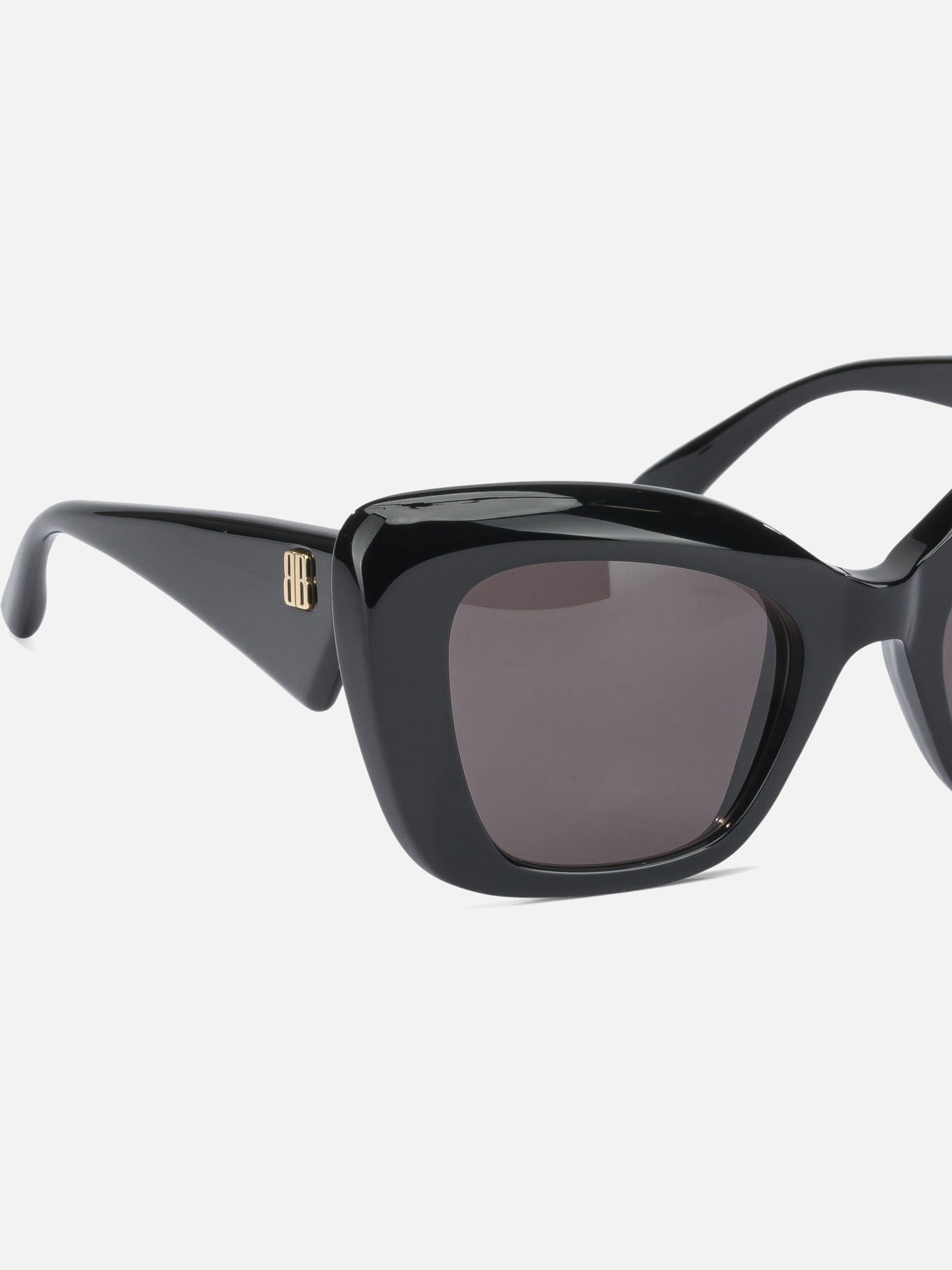 Square frame 100% acetate  Black - Balenciaga Women | PDP | VIETTI Online Store | thumbnail_2