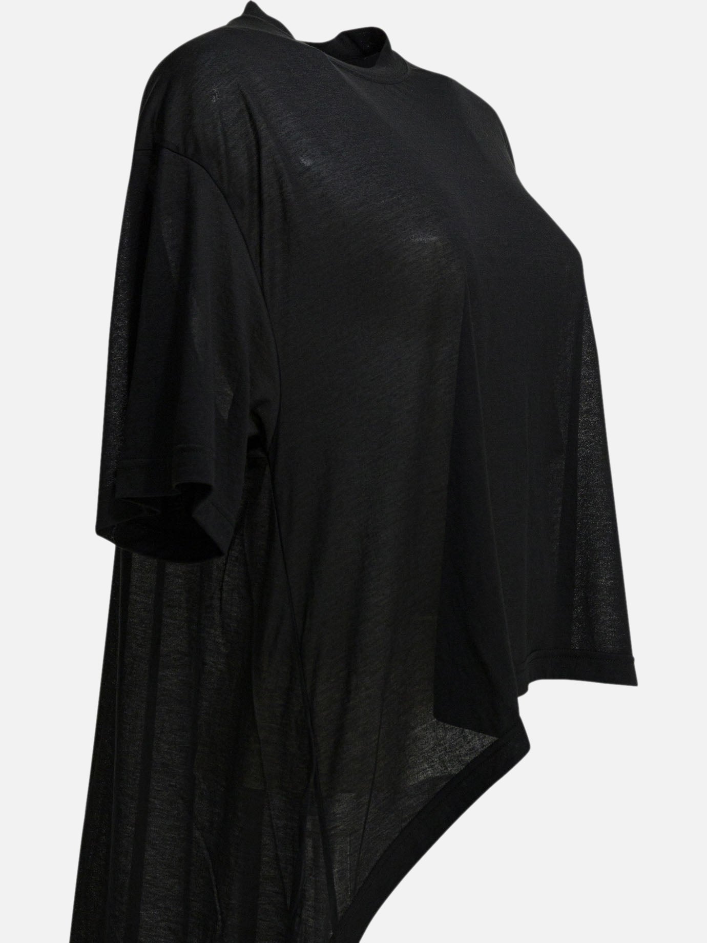 Crewneck t-shirts Solid colour  Black - Balenciaga Women | PDP | VIETTI Online Store | thumbnail_3