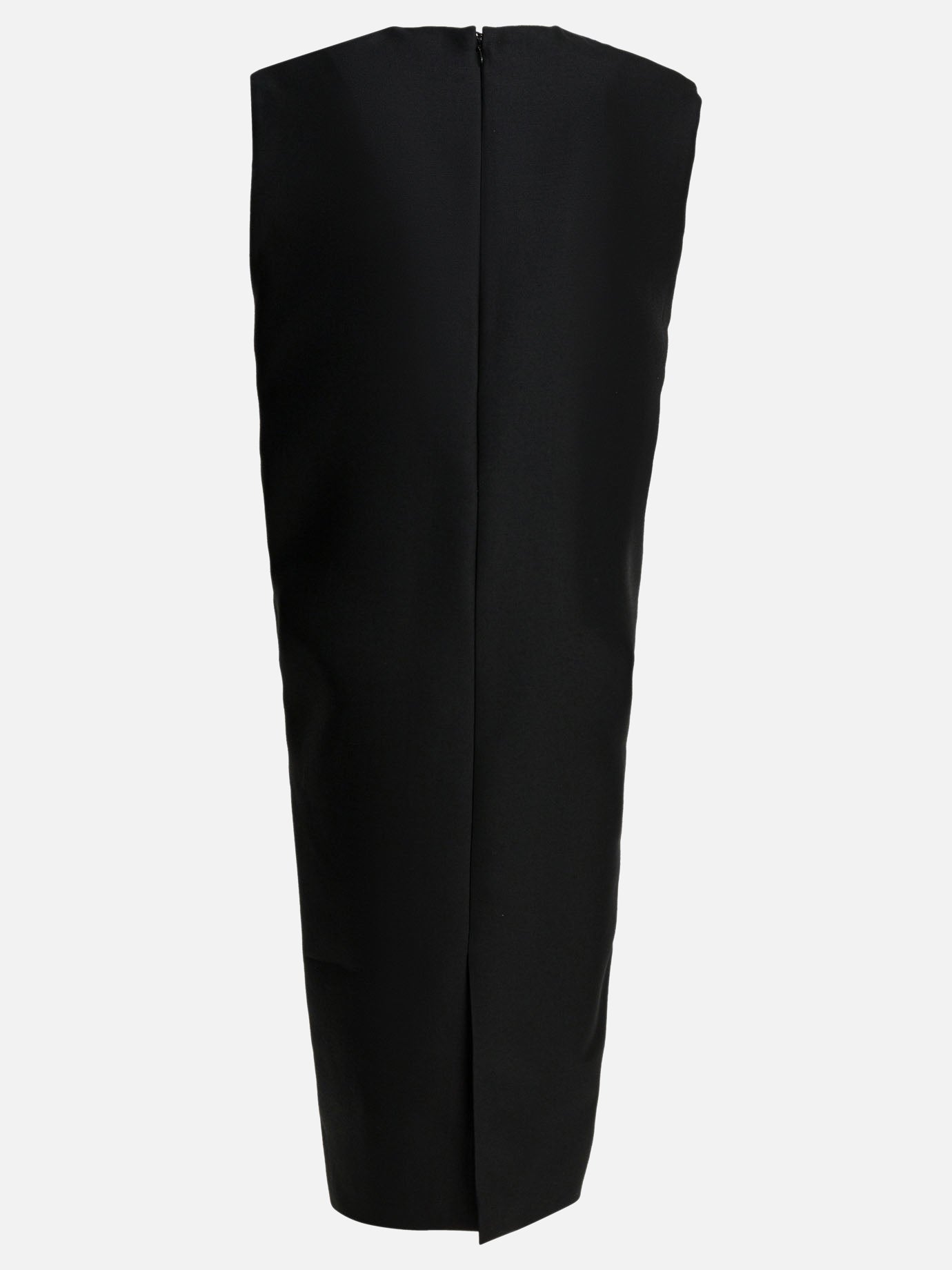 Midi dresses Solid colour  Black - Balenciaga Women | PDP | VIETTI Online Store | thumbnail_2