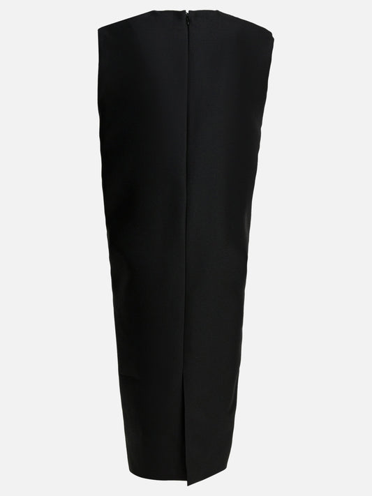 Midi dresses Solid colour  Black - Balenciaga Women | PDP | VIETTI Online Store | 2

