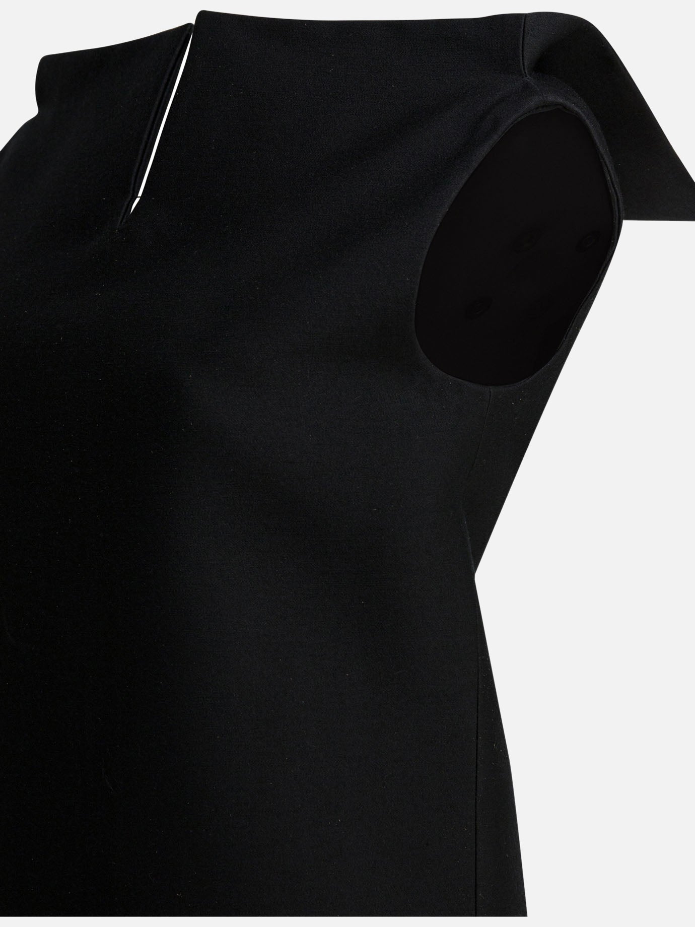 Mini dresses Solid colour  Black - Balenciaga Women | PDP | VIETTI Online Store | thumbnail_4