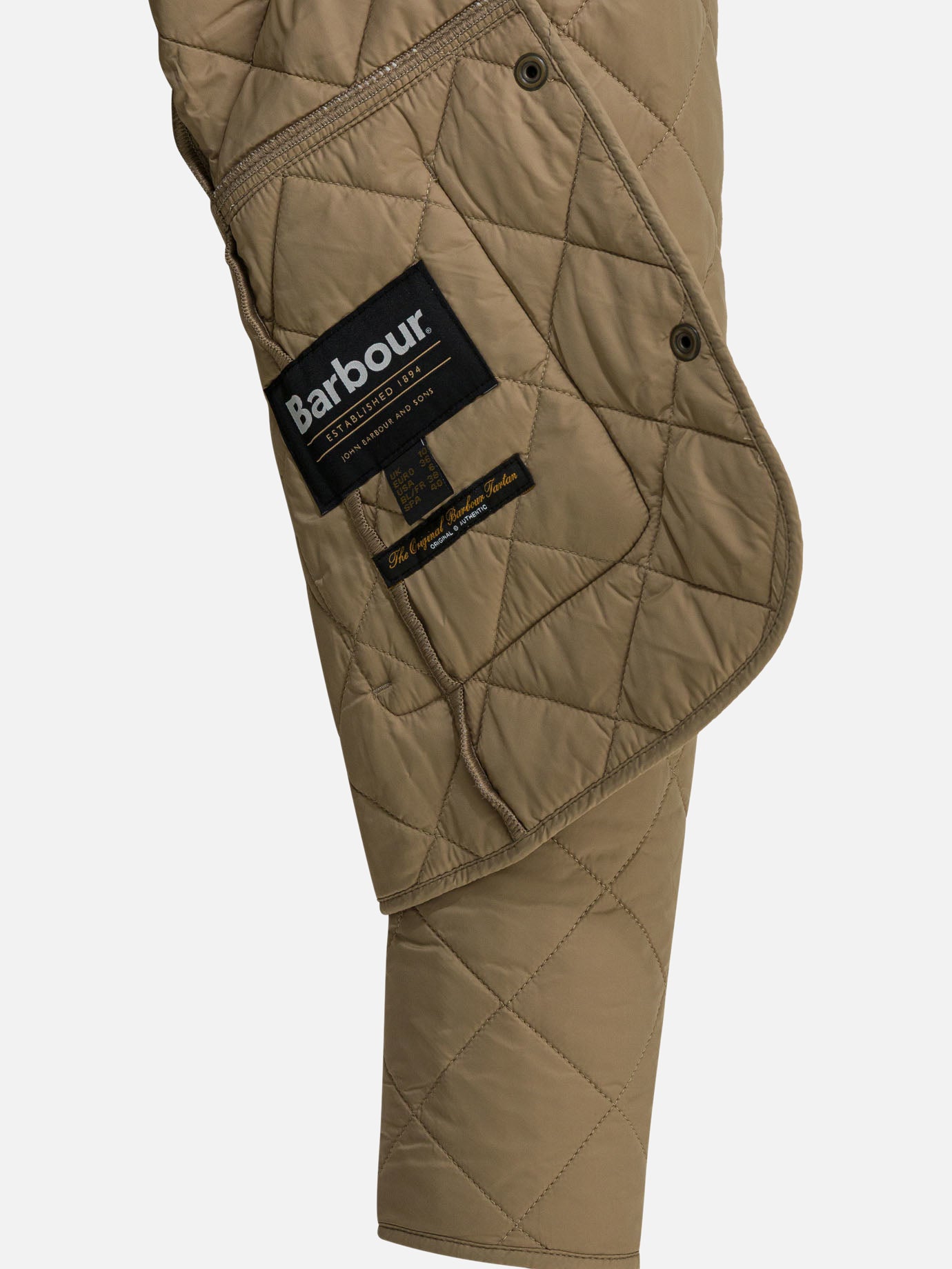 Giacche leggere & Trapuntate Solid colour  Beige - Barbour Donna | PDP | VIETTI Online Store | thumbnail_4