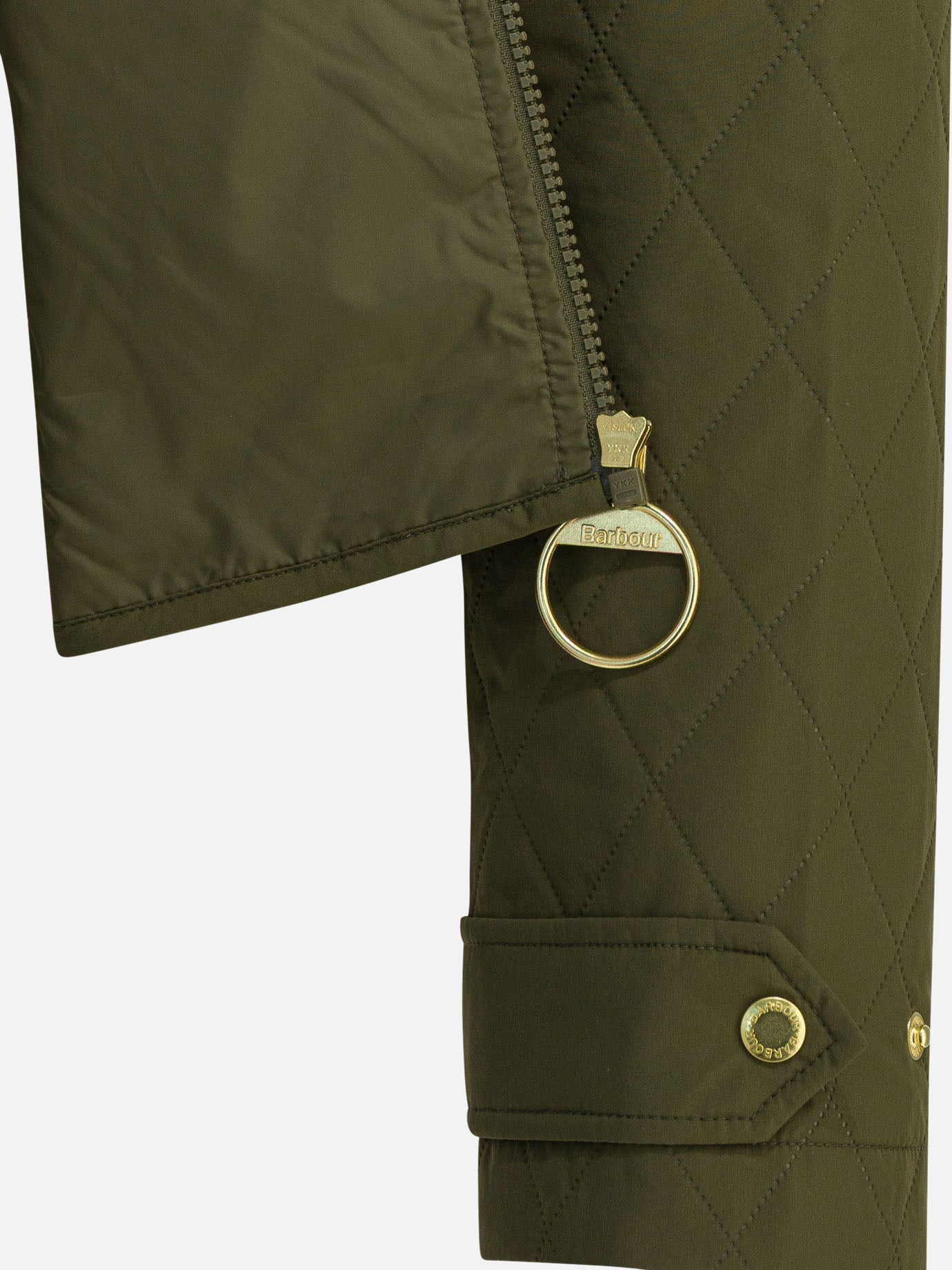 Giacche leggere & Trapuntate Solid colour  Verde - Barbour Donna | PDP | VIETTI Online Store | Zoom-Modal_4

