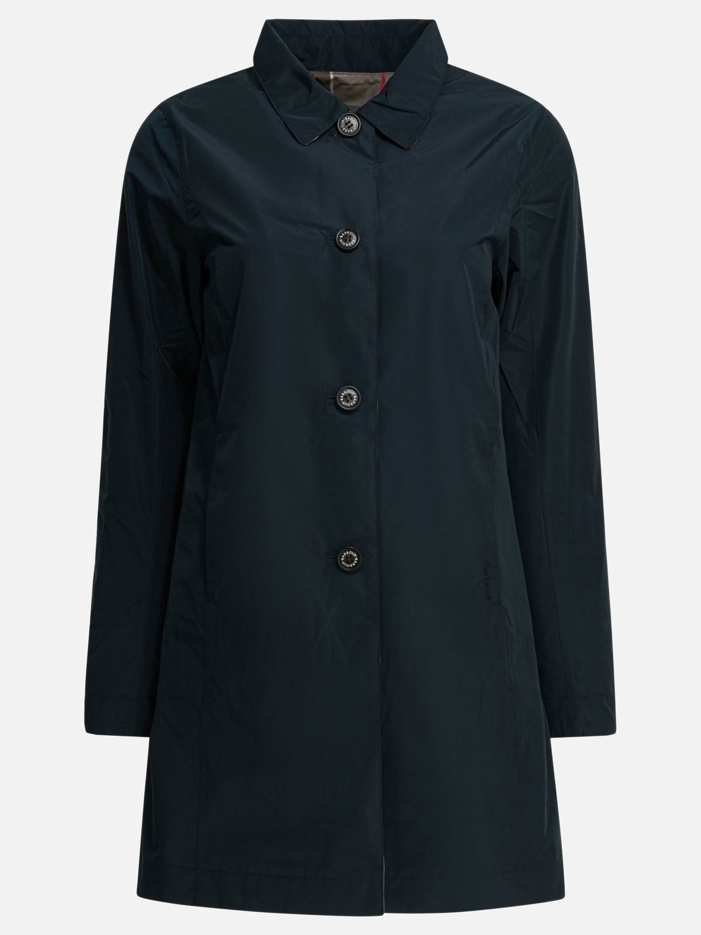 Impermeabili & Trench Check  Blu - Barbour Donna | PDP | VIETTI Online Store | thumbnail