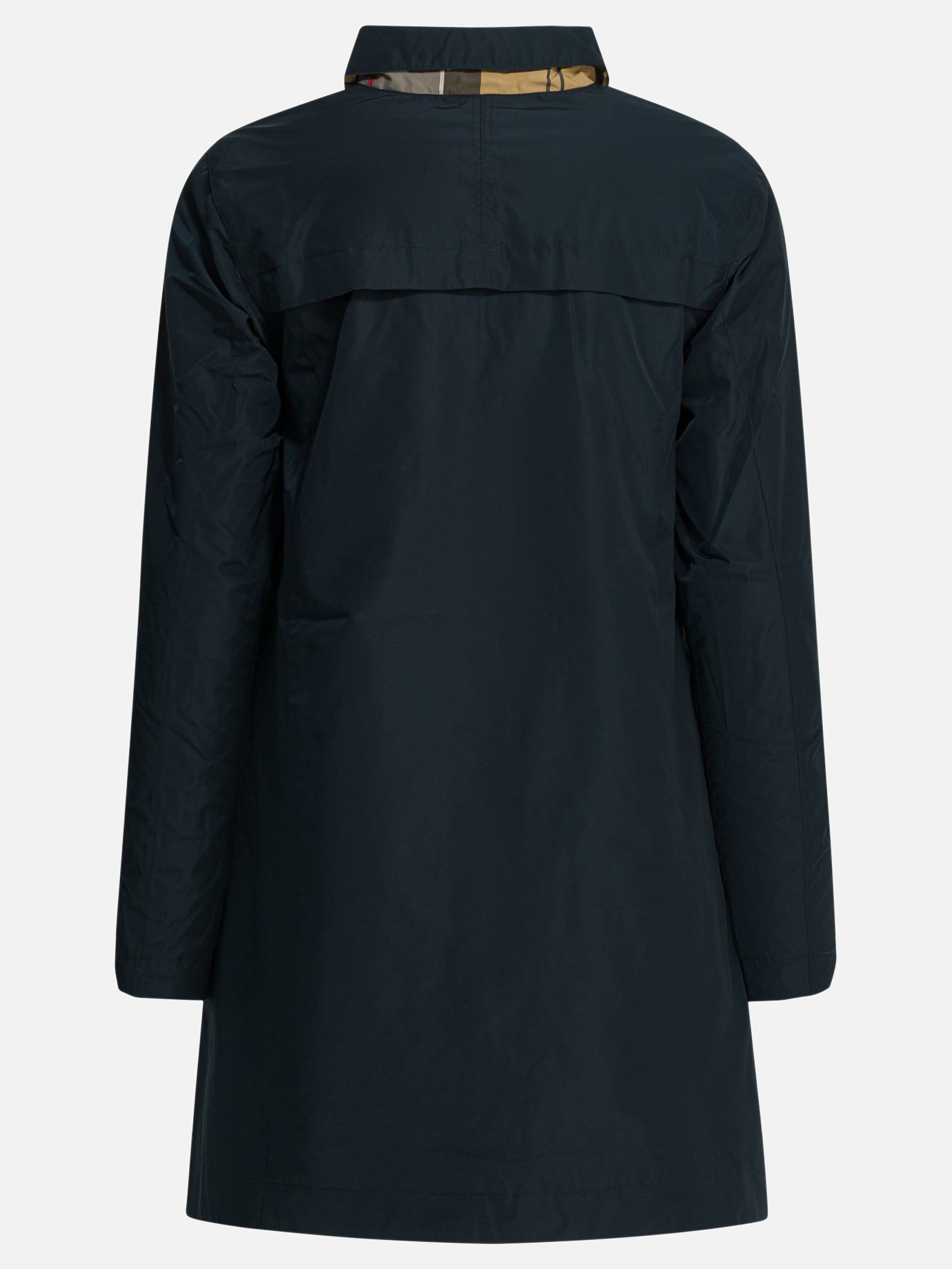 Impermeabili & Trench Check  Blu - Barbour Donna | PDP | VIETTI Online Store | Zoom-Modal_3
