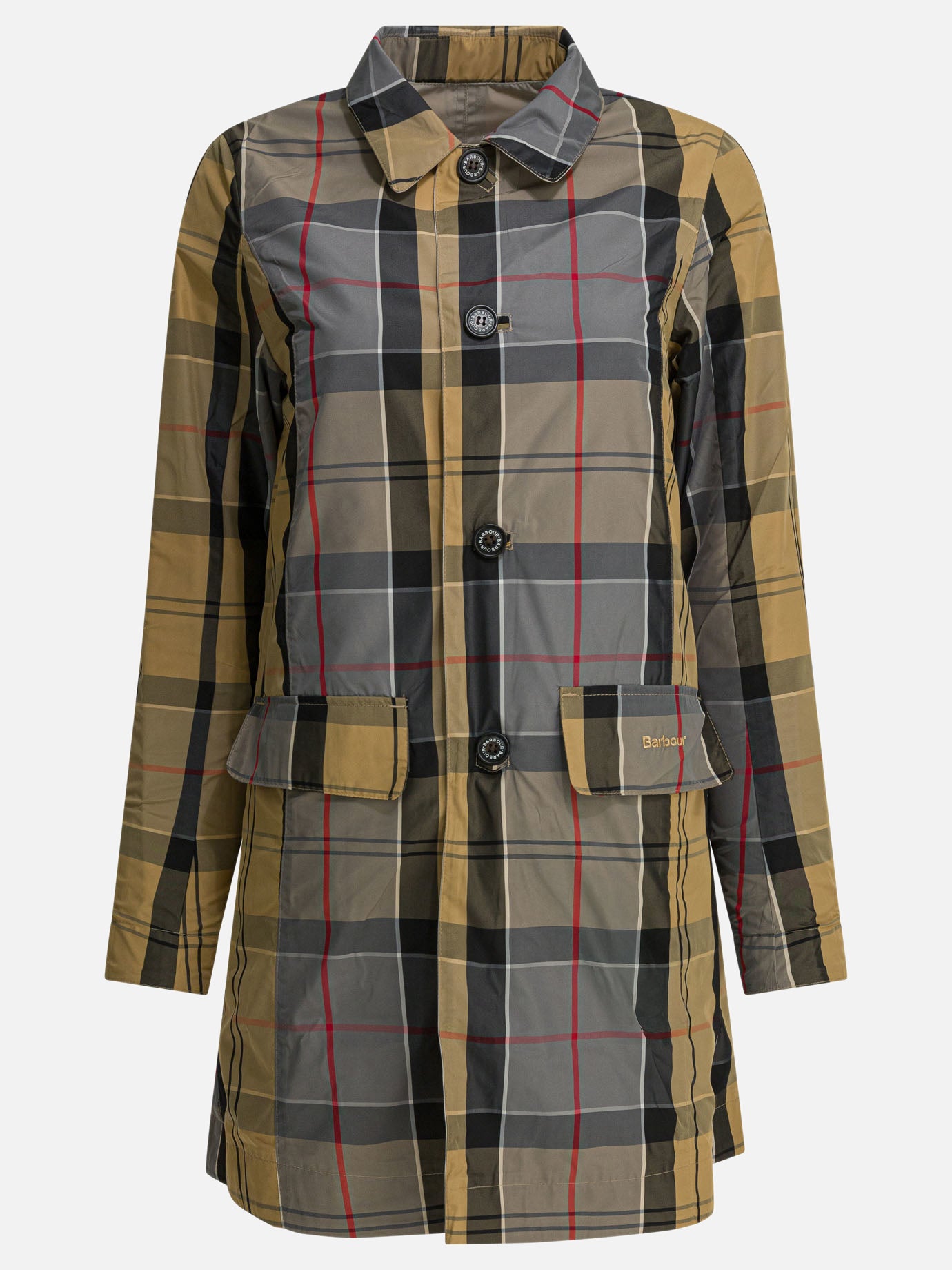 Impermeabili & Trench Check  Beige - Barbour Donna | PDP | VIETTI Online Store | Zoom-Modal_2
